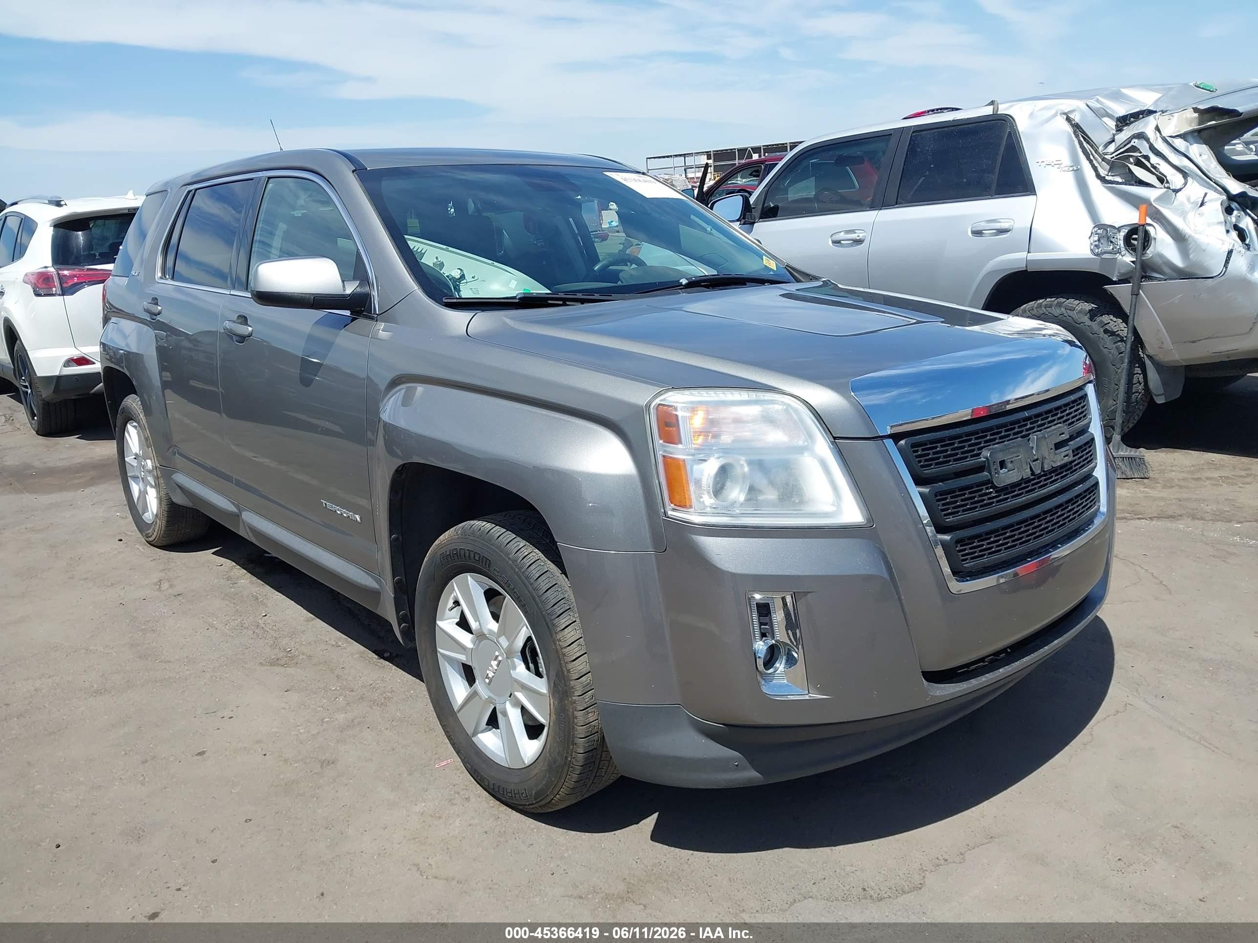 2012 Gmc Terrain Sle-1 Серебряный vin: 2GKALMEK1C6368717