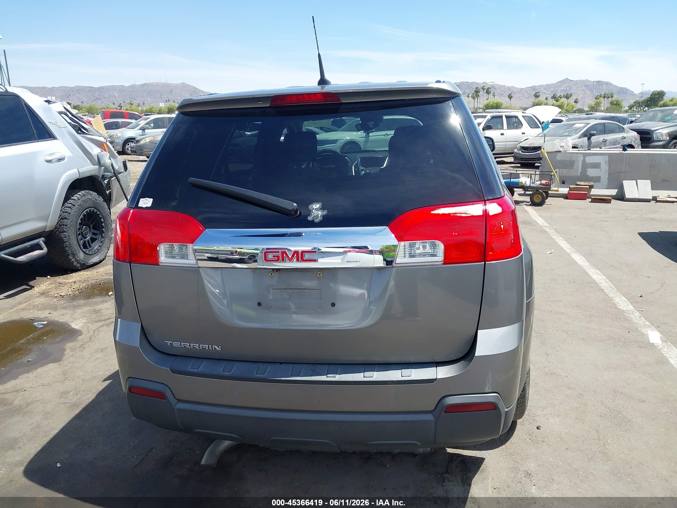 2012 Gmc Terrain Sle-1 Серебряный vin: 2GKALMEK1C6368717