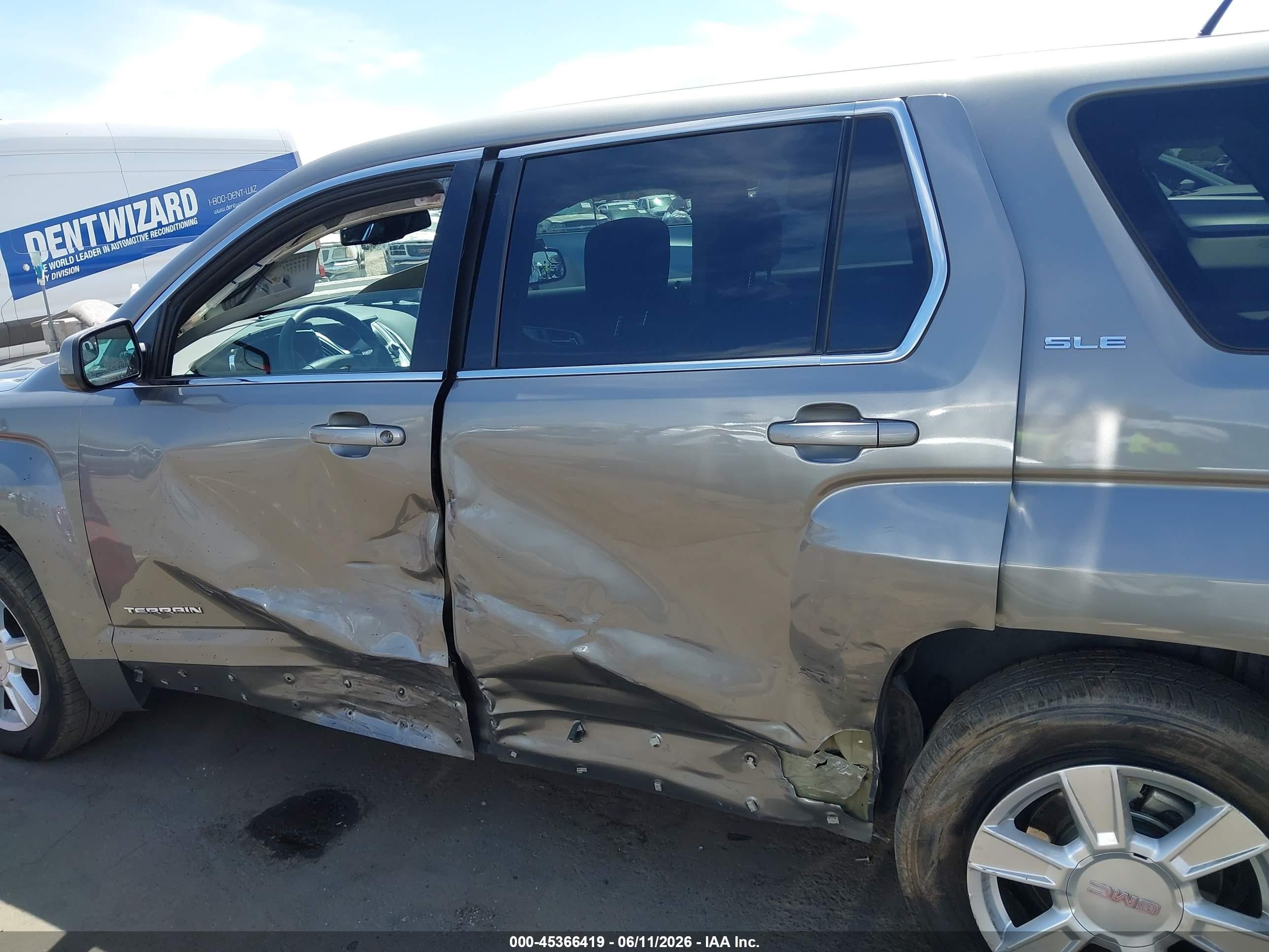 2012 Gmc Terrain Sle-1 Серебряный vin: 2GKALMEK1C6368717