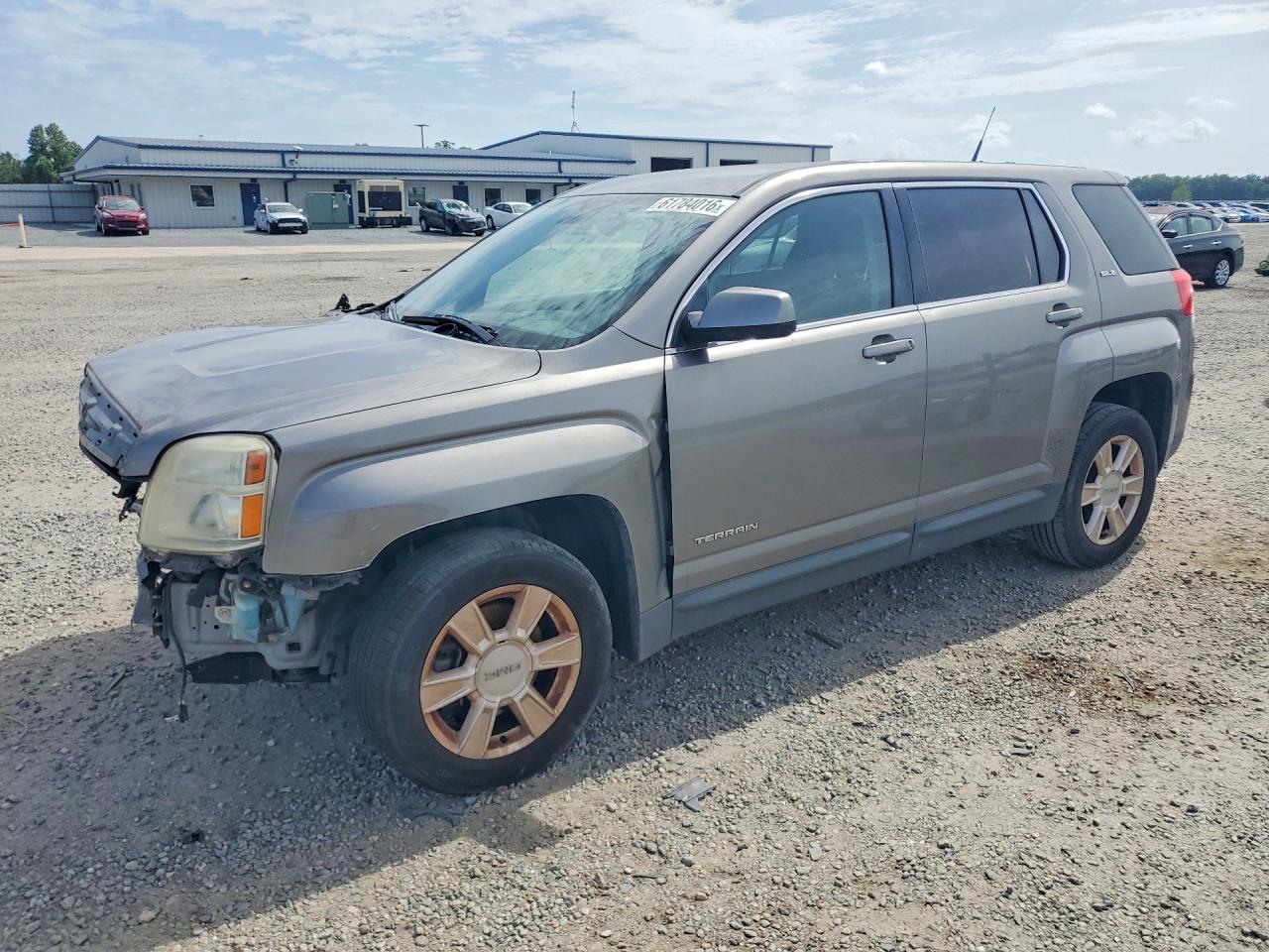 2012 Gmc Terrain Sle Silver vin: 2GKALMEK1C6392516
