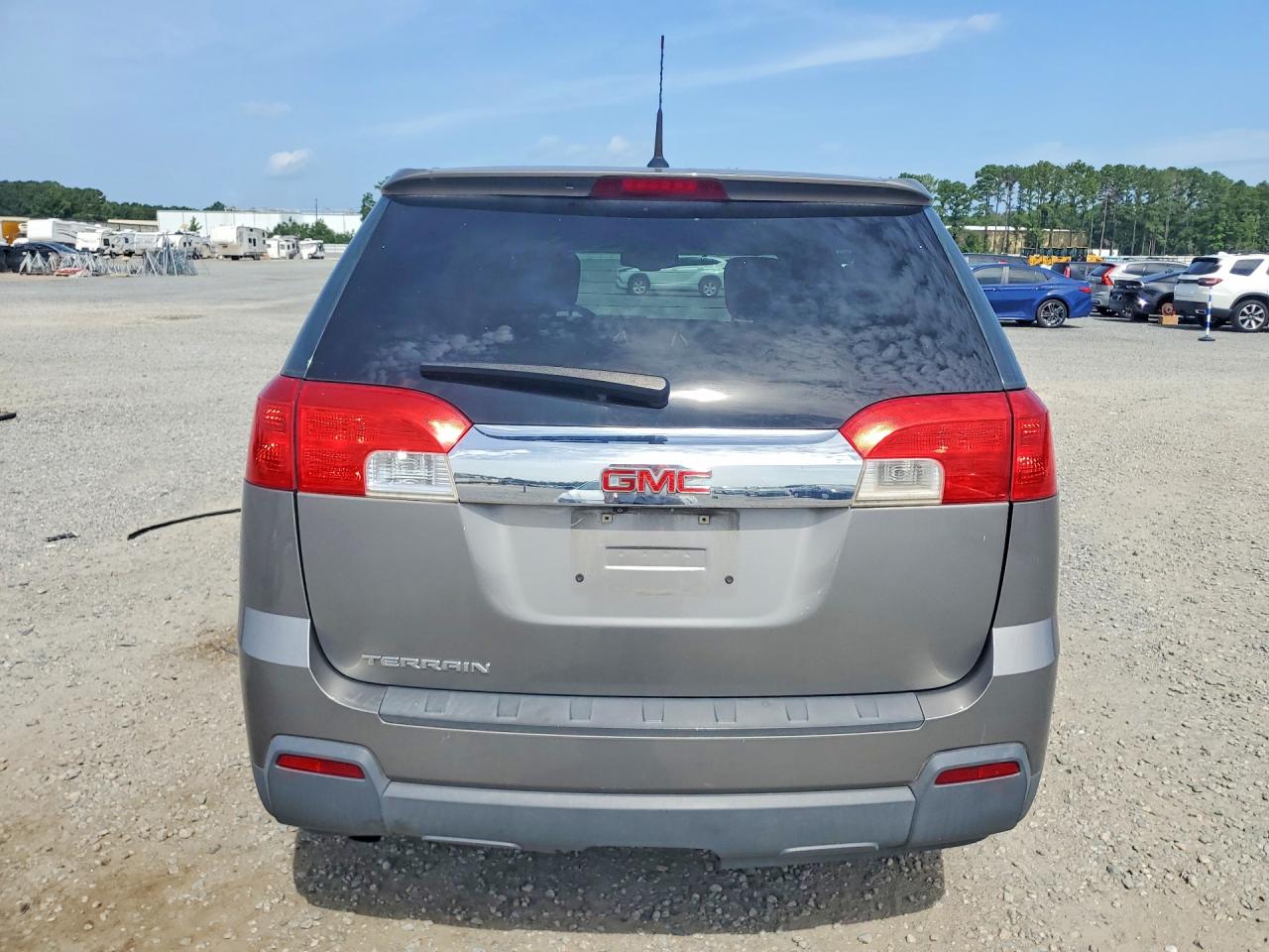 2012 Gmc Terrain Sle Silver vin: 2GKALMEK1C6392516