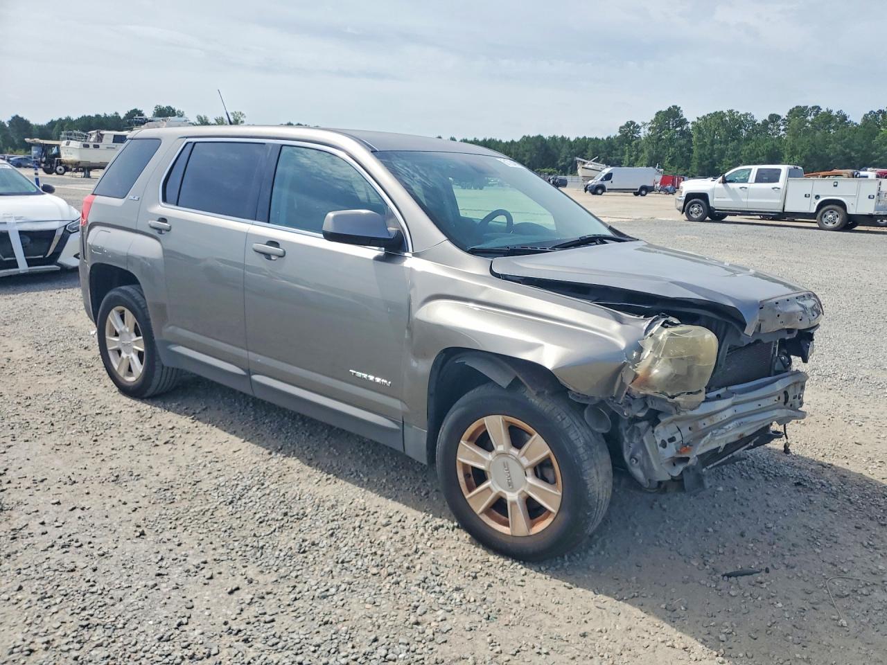 2012 Gmc Terrain Sle Silver vin: 2GKALMEK1C6392516