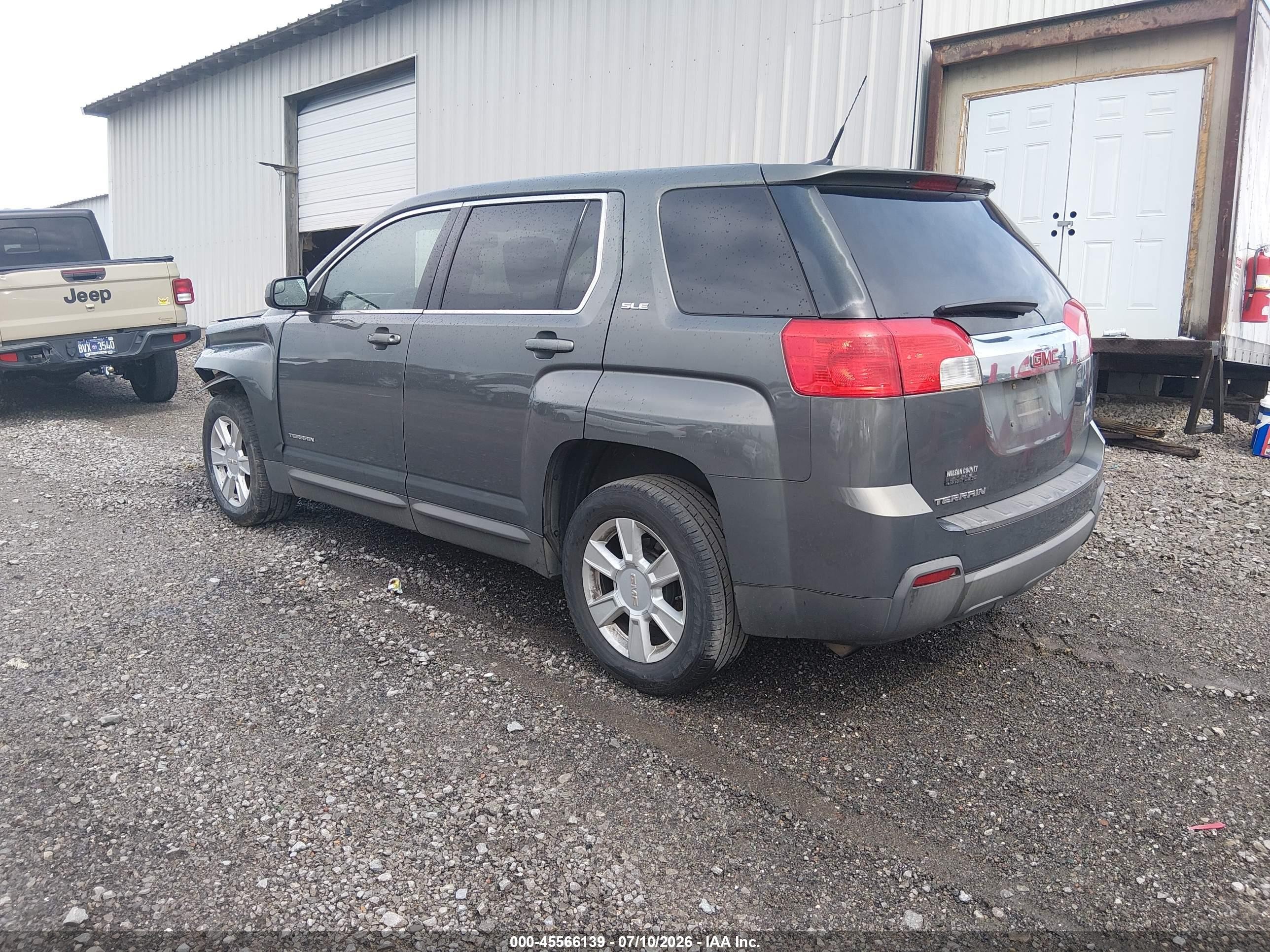 2012 Gmc Terrain Sle-1 Серый vin: 2GKALMEK1C6398798