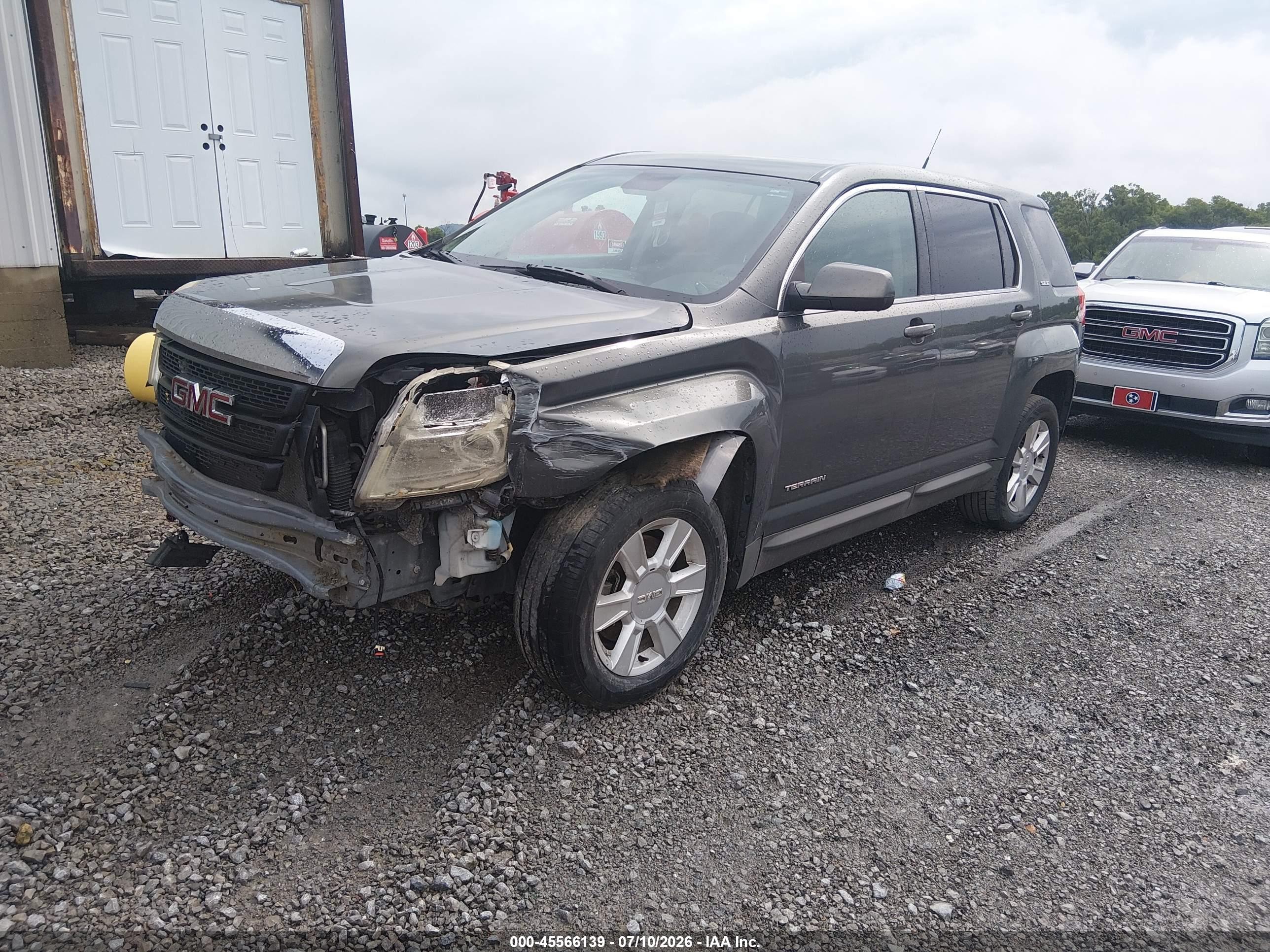2012 Gmc Terrain Sle-1 Серый vin: 2GKALMEK1C6398798