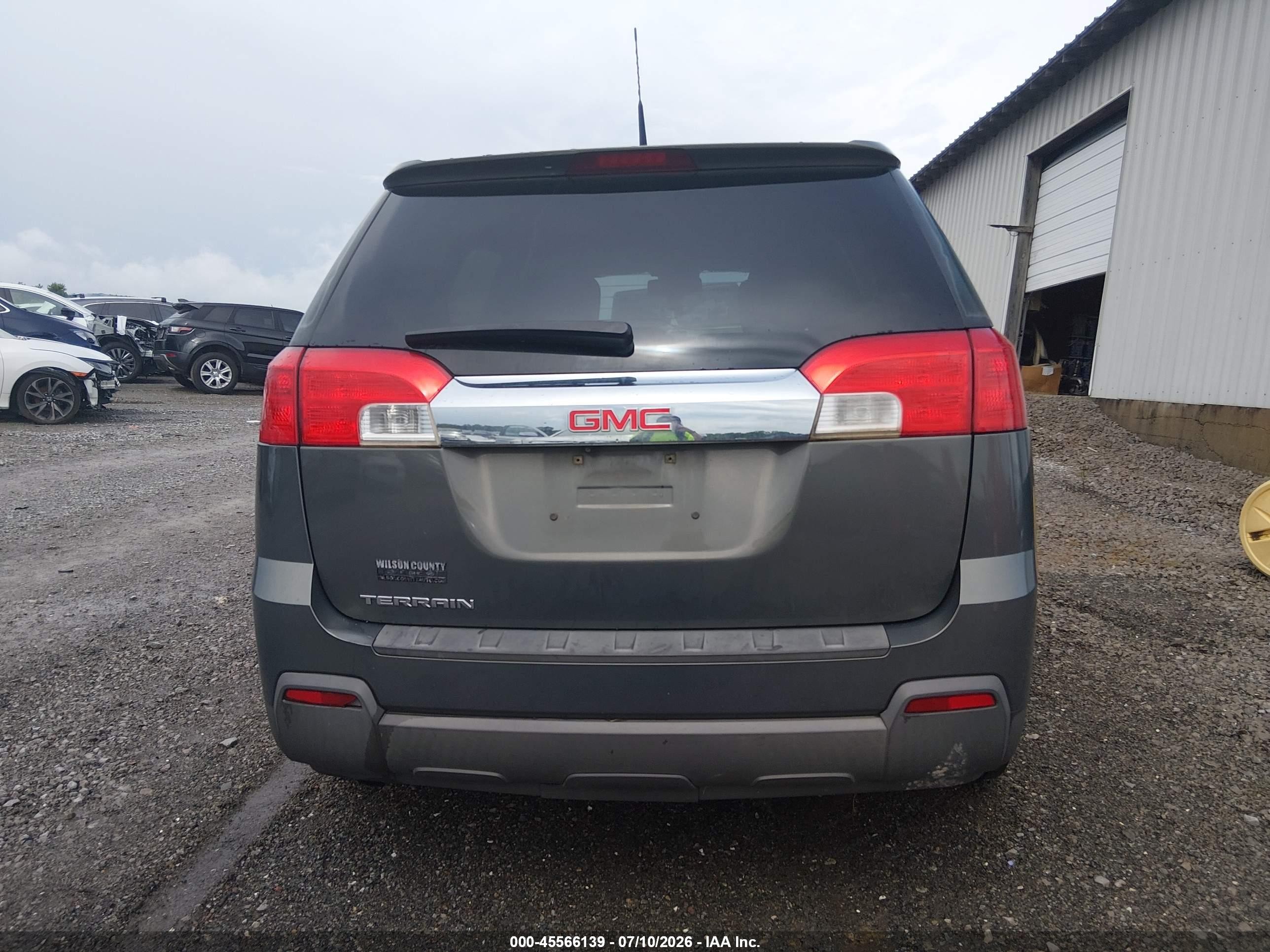 2012 Gmc Terrain Sle-1 Серый vin: 2GKALMEK1C6398798