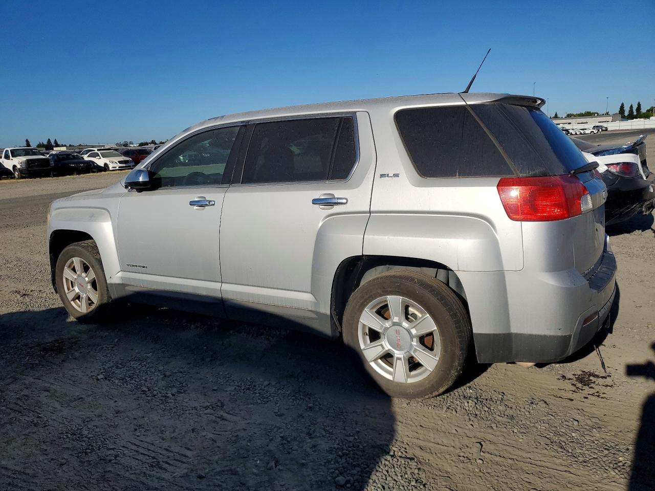 2013 Gmc Terrain Sle Silver vin: 2GKALMEK1D6121859
