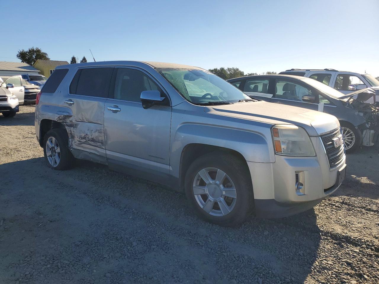 2013 Gmc Terrain Sle Silver vin: 2GKALMEK1D6121859