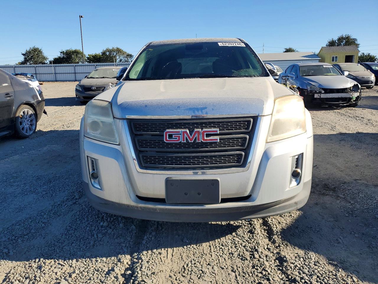 2013 Gmc Terrain Sle Silver vin: 2GKALMEK1D6121859