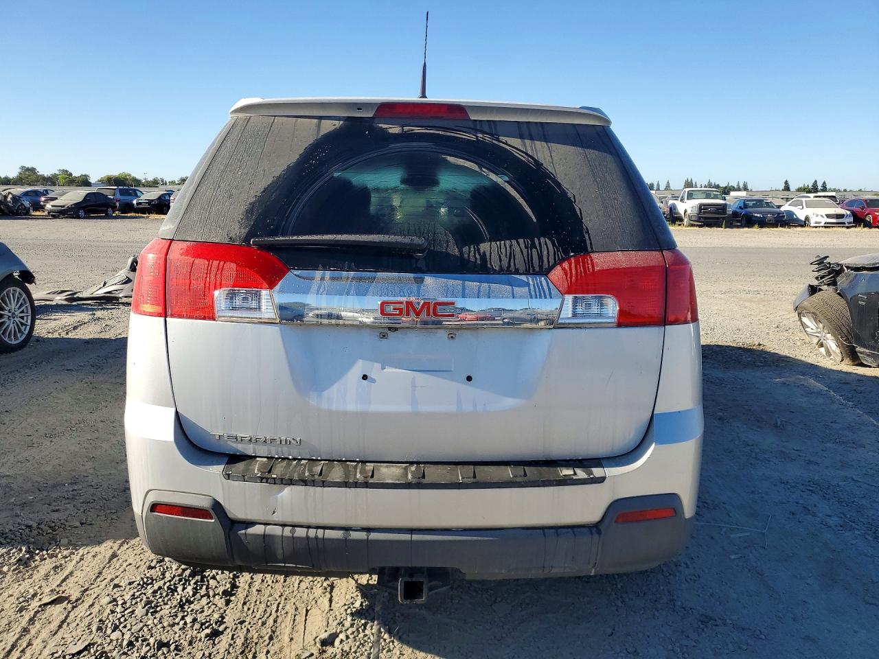 2013 Gmc Terrain Sle Silver vin: 2GKALMEK1D6121859