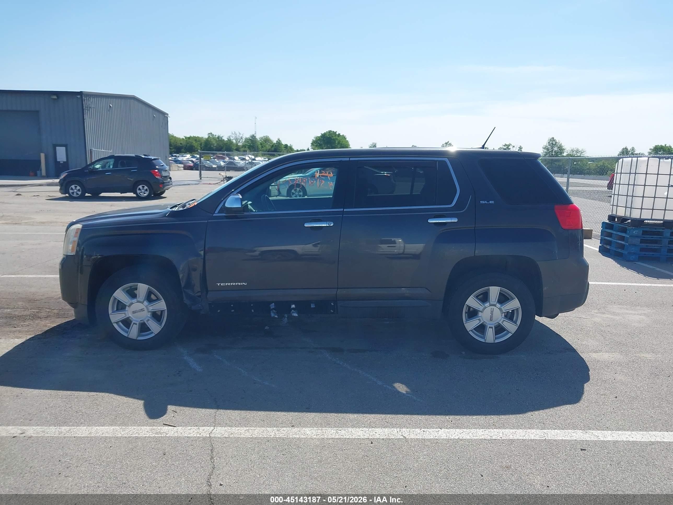 2013 Gmc Terrain Sle-1 Gray vin: 2GKALMEK1D6165232