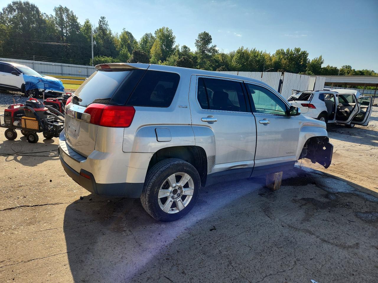 2013 Gmc Terrain Sle Gray vin: 2GKALMEK1D6177185