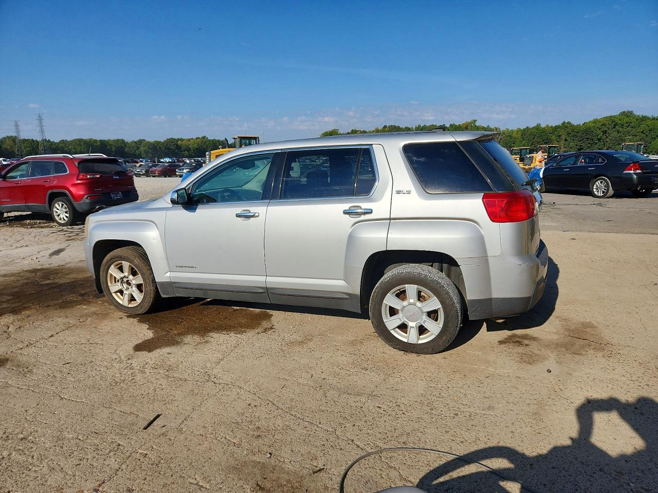2013 Gmc Terrain Sle Gray vin: 2GKALMEK1D6177185