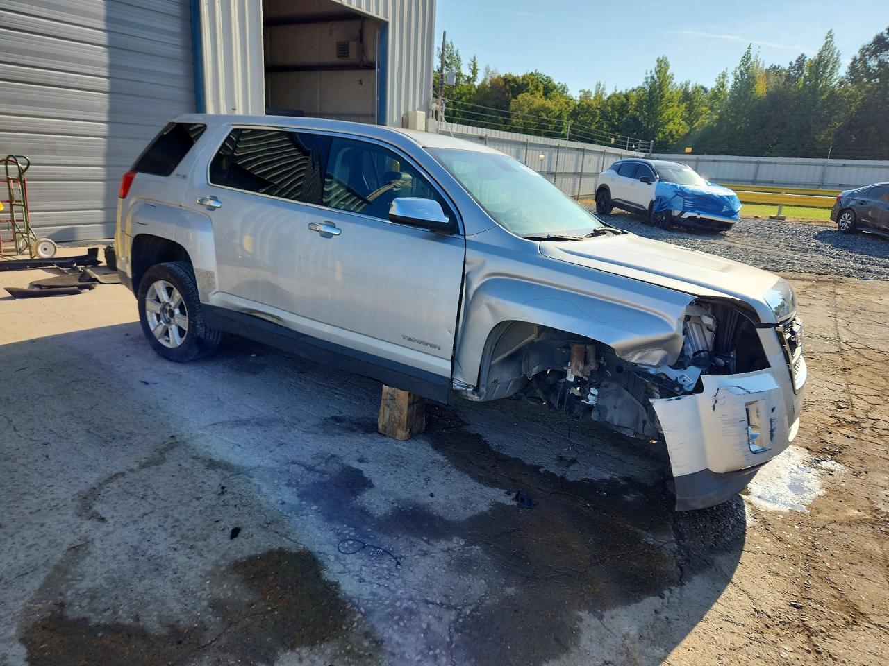 2013 Gmc Terrain Sle Gray vin: 2GKALMEK1D6177185