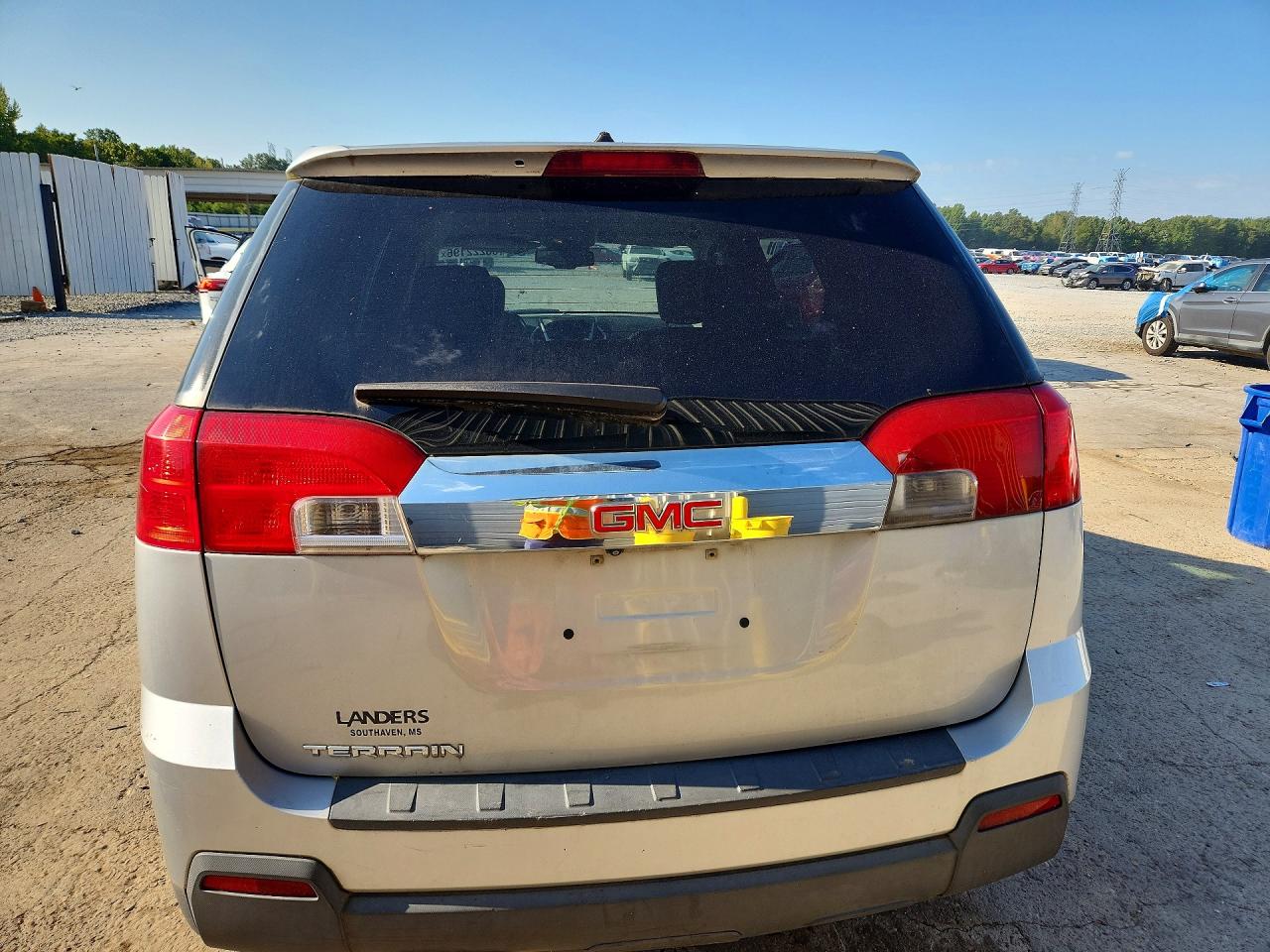 2013 Gmc Terrain Sle Gray vin: 2GKALMEK1D6177185