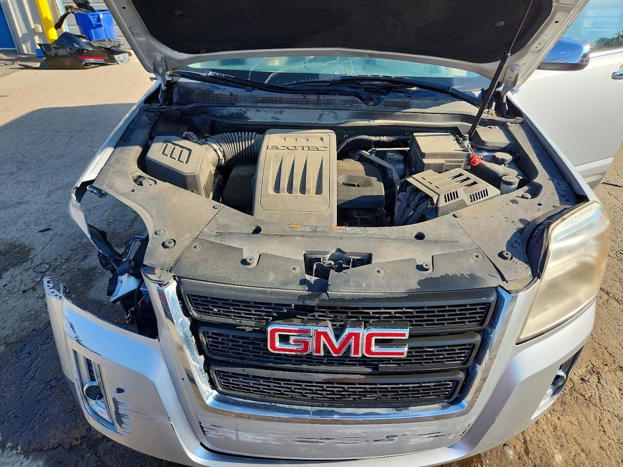 2013 Gmc Terrain Sle Gray vin: 2GKALMEK1D6177185