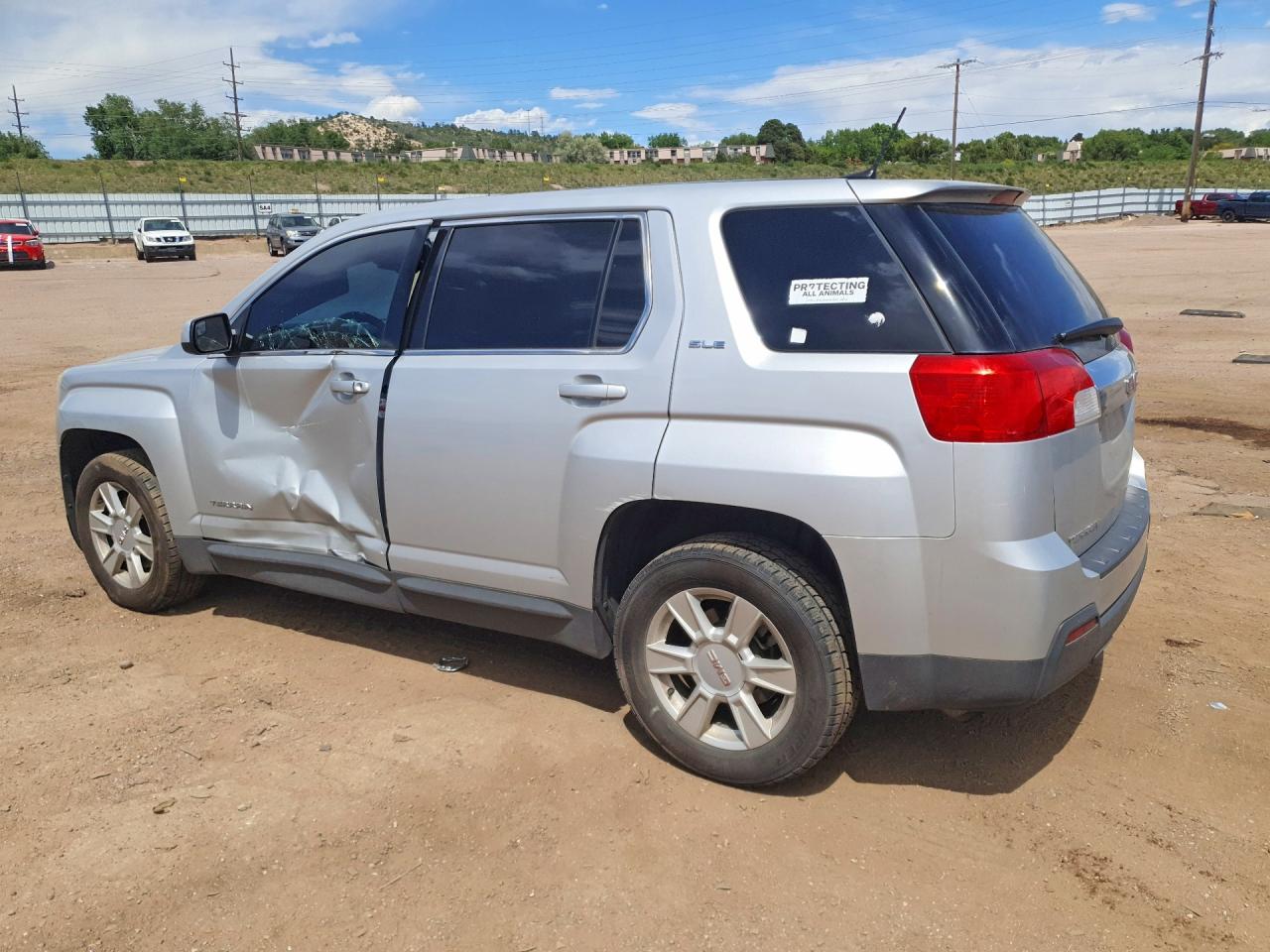2013 Gmc Terrain Sle Silver vin: 2GKALMEK1D6205423