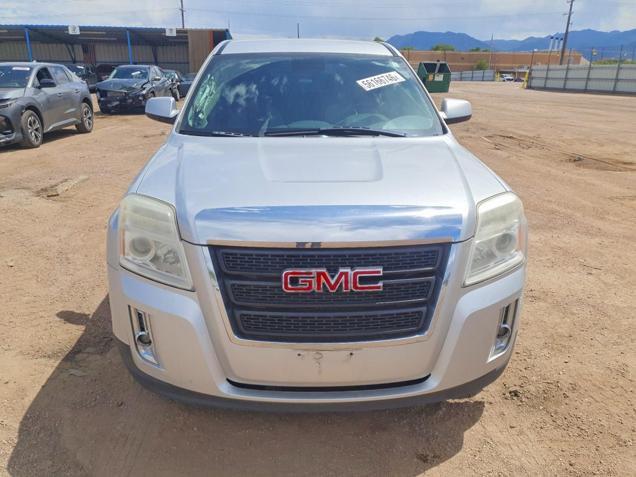 2013 Gmc Terrain Sle Silver vin: 2GKALMEK1D6205423