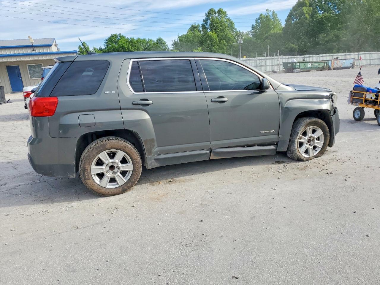 2013 Gmc Terrain Sle Серый vin: 2GKALMEK1D6217877