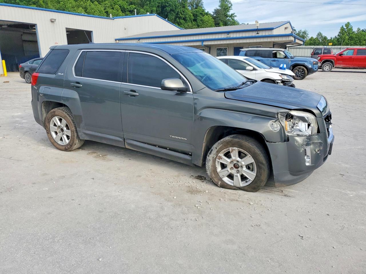 2013 Gmc Terrain Sle Серый vin: 2GKALMEK1D6217877