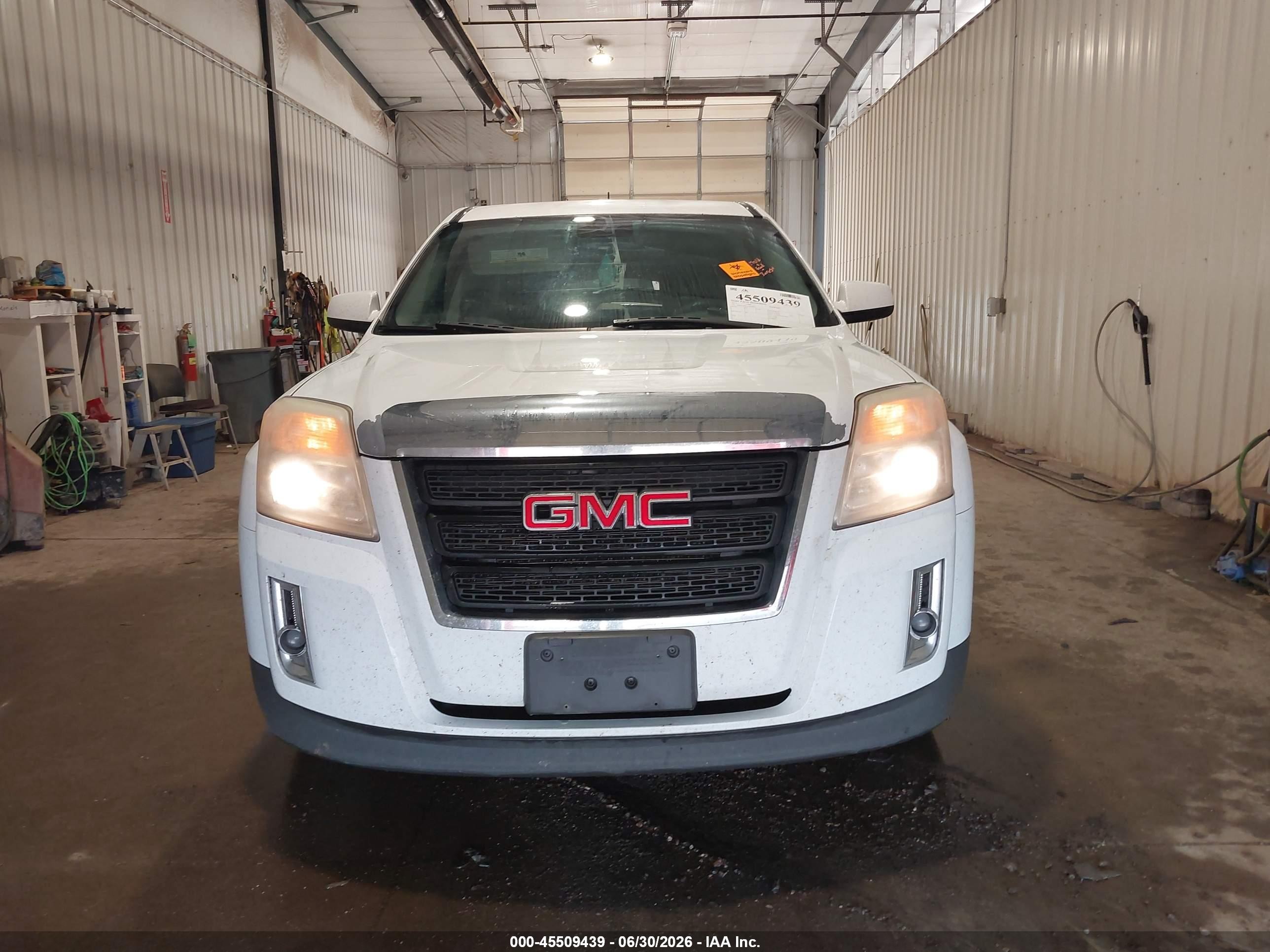 2013 Gmc Terrain Sle-1 White vin: 2GKALMEK1D6268313