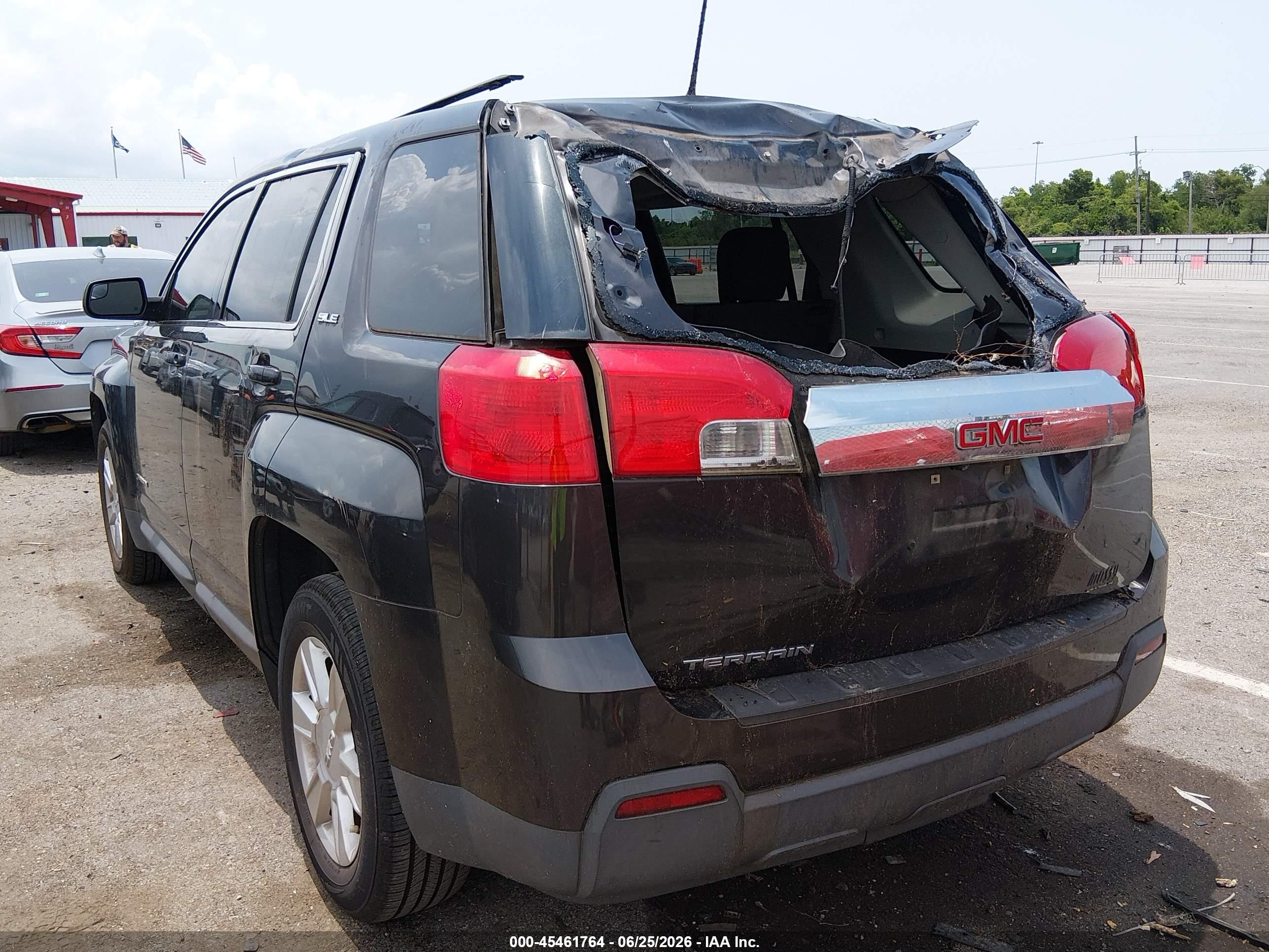 2013 Gmc Terrain Sle-1 Black vin: 2GKALMEK1D6356519