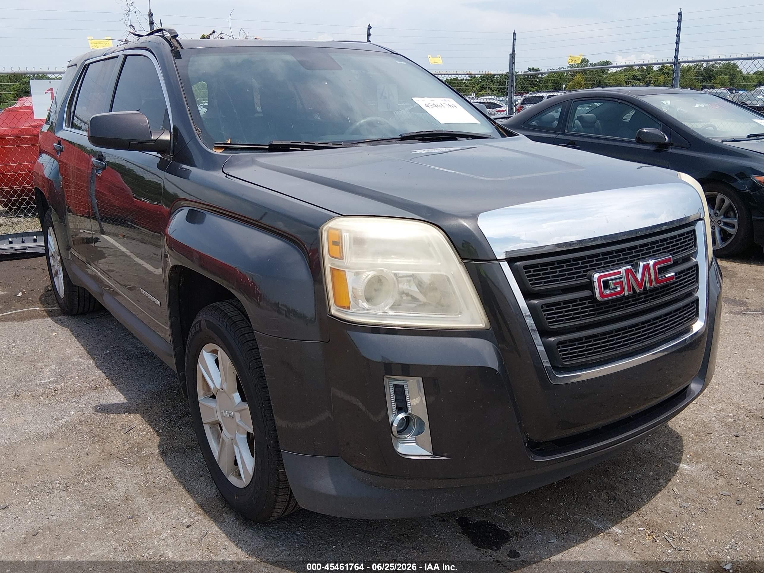 2013 Gmc Terrain Sle-1 Black vin: 2GKALMEK1D6356519