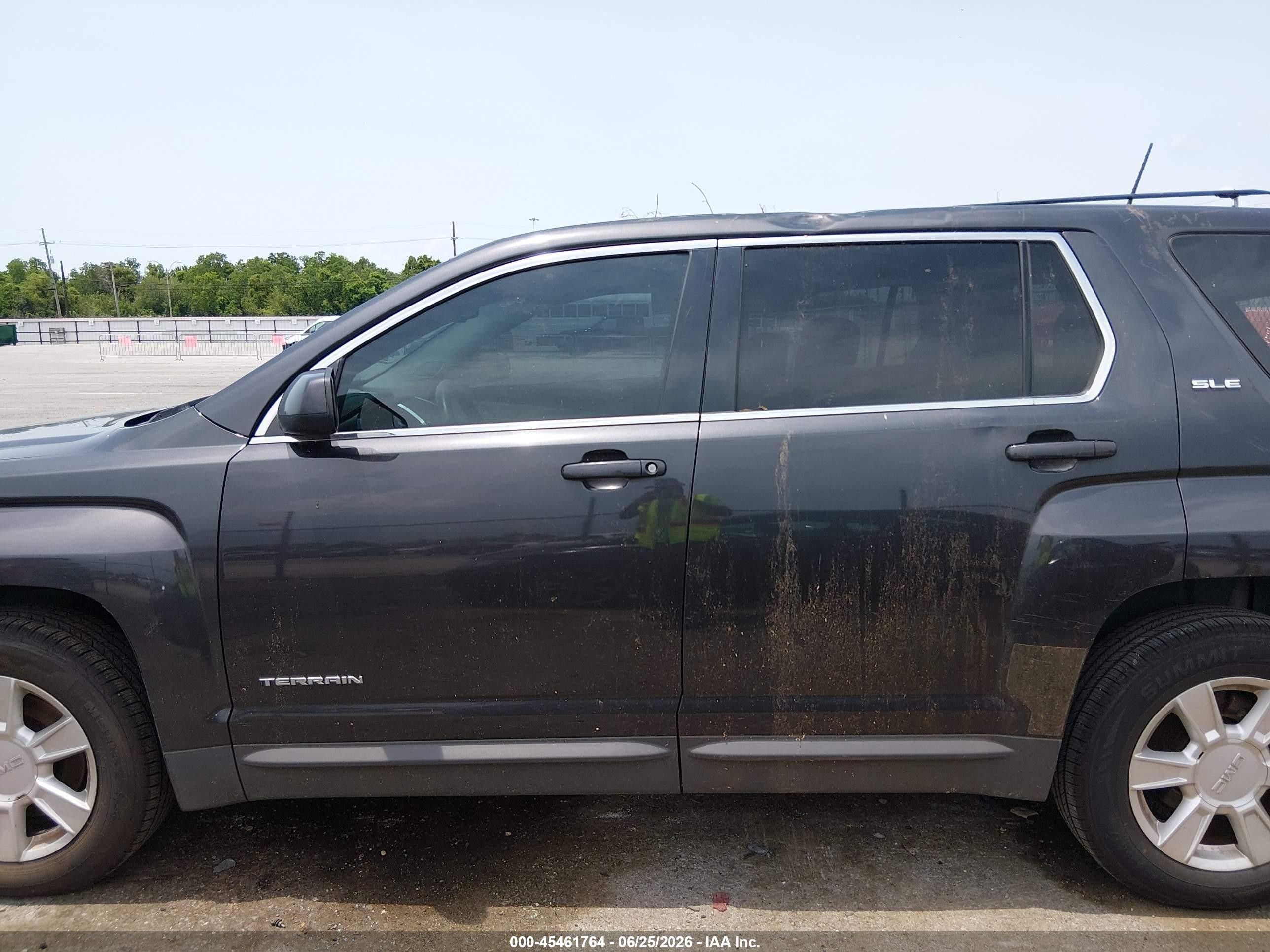 2013 Gmc Terrain Sle-1 Black vin: 2GKALMEK1D6356519