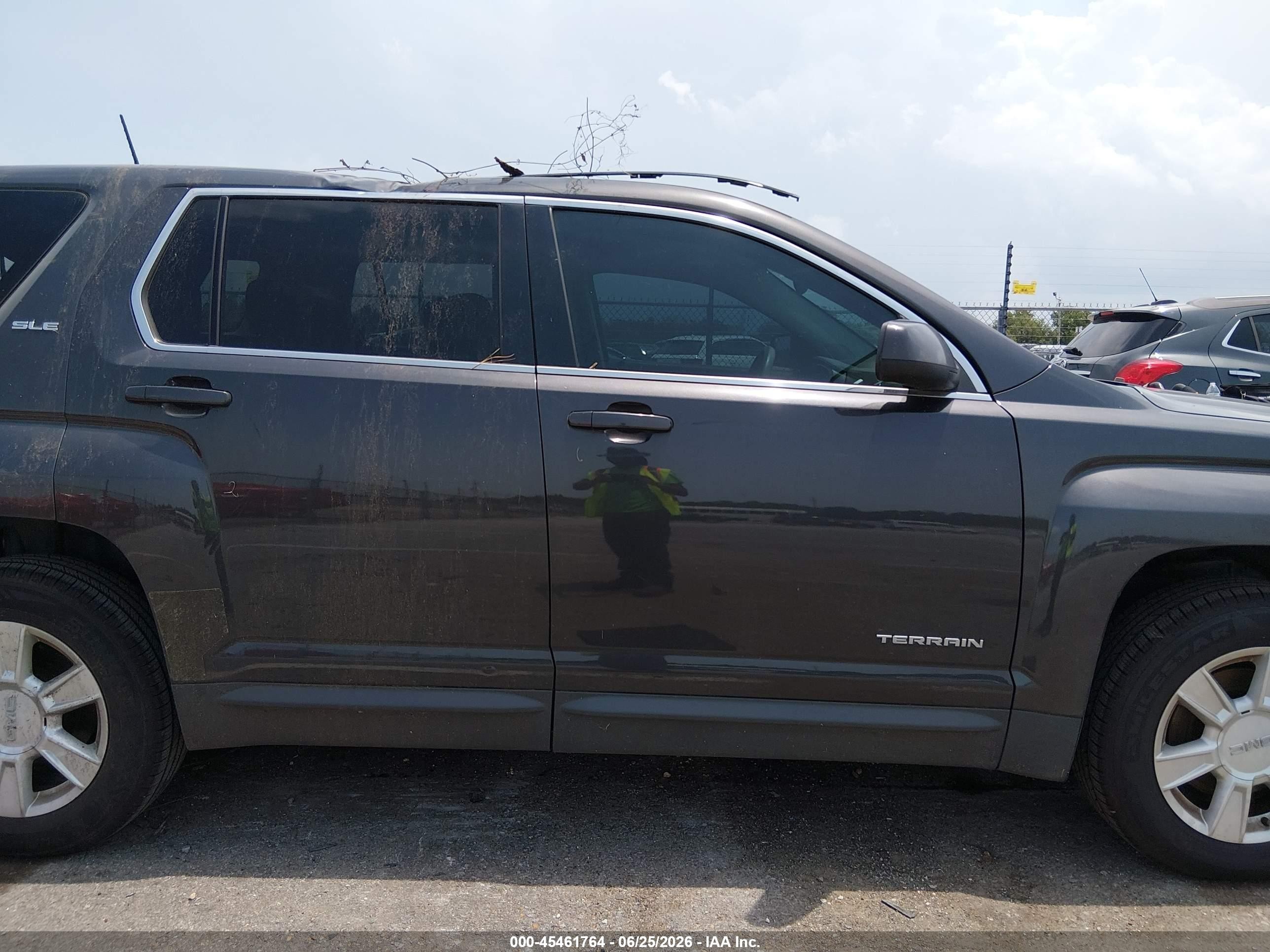 2013 Gmc Terrain Sle-1 Black vin: 2GKALMEK1D6356519