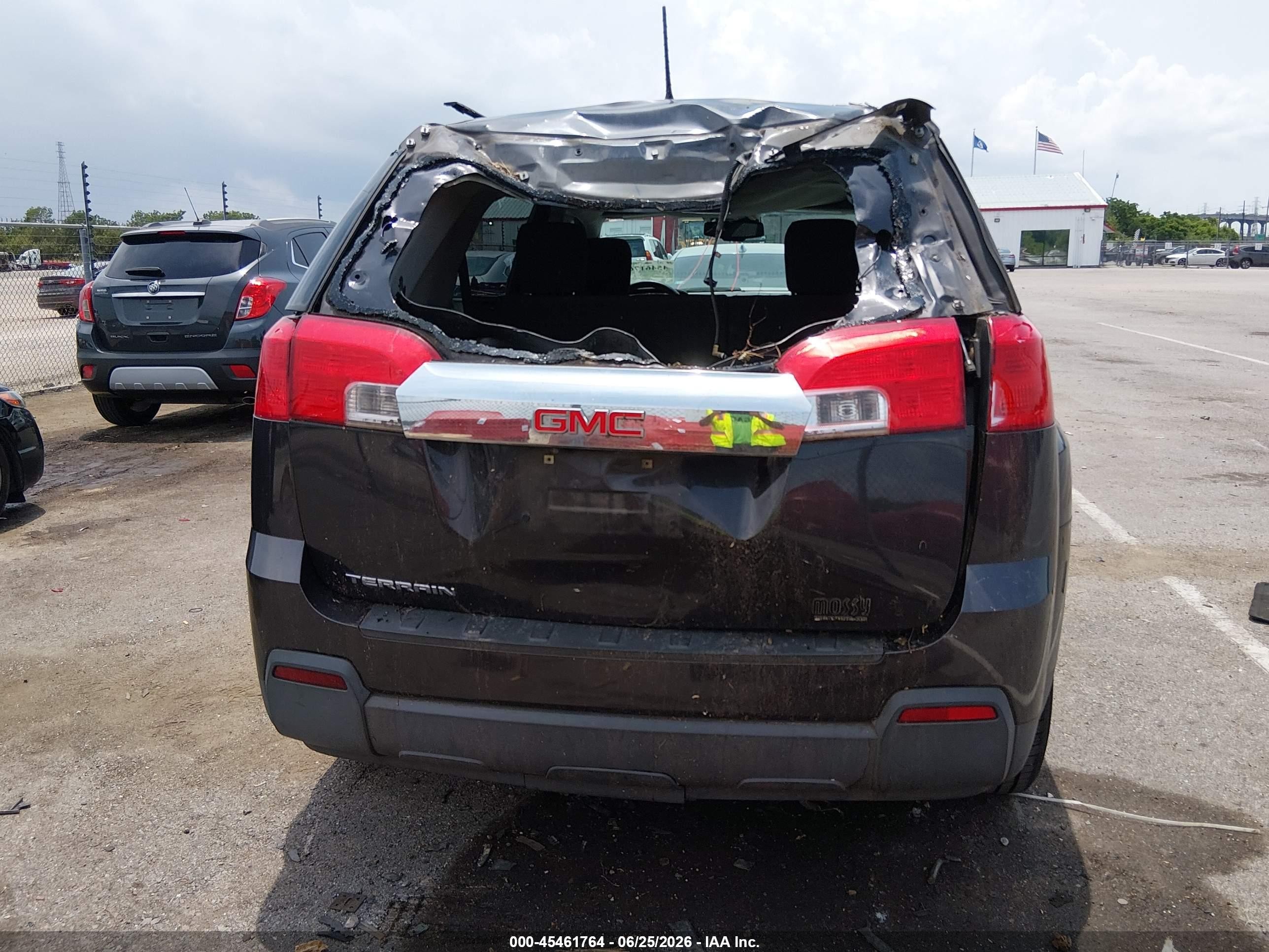 2013 Gmc Terrain Sle-1 Black vin: 2GKALMEK1D6356519
