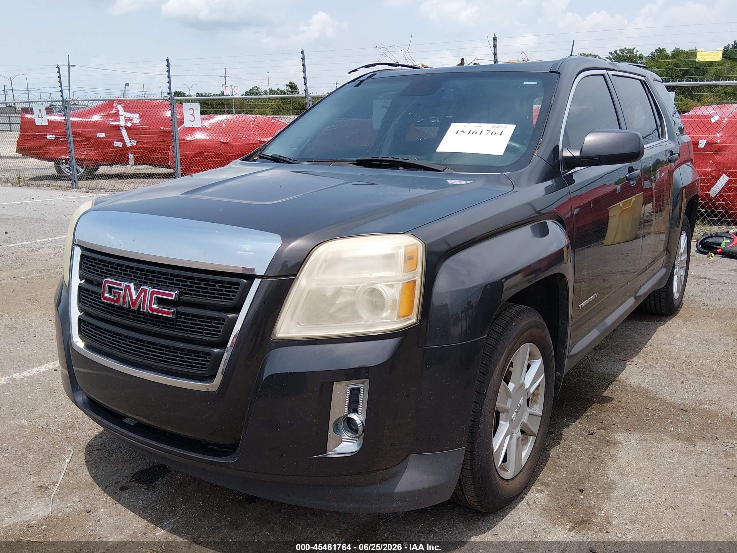 2013 Gmc Terrain Sle-1 Black vin: 2GKALMEK1D6356519