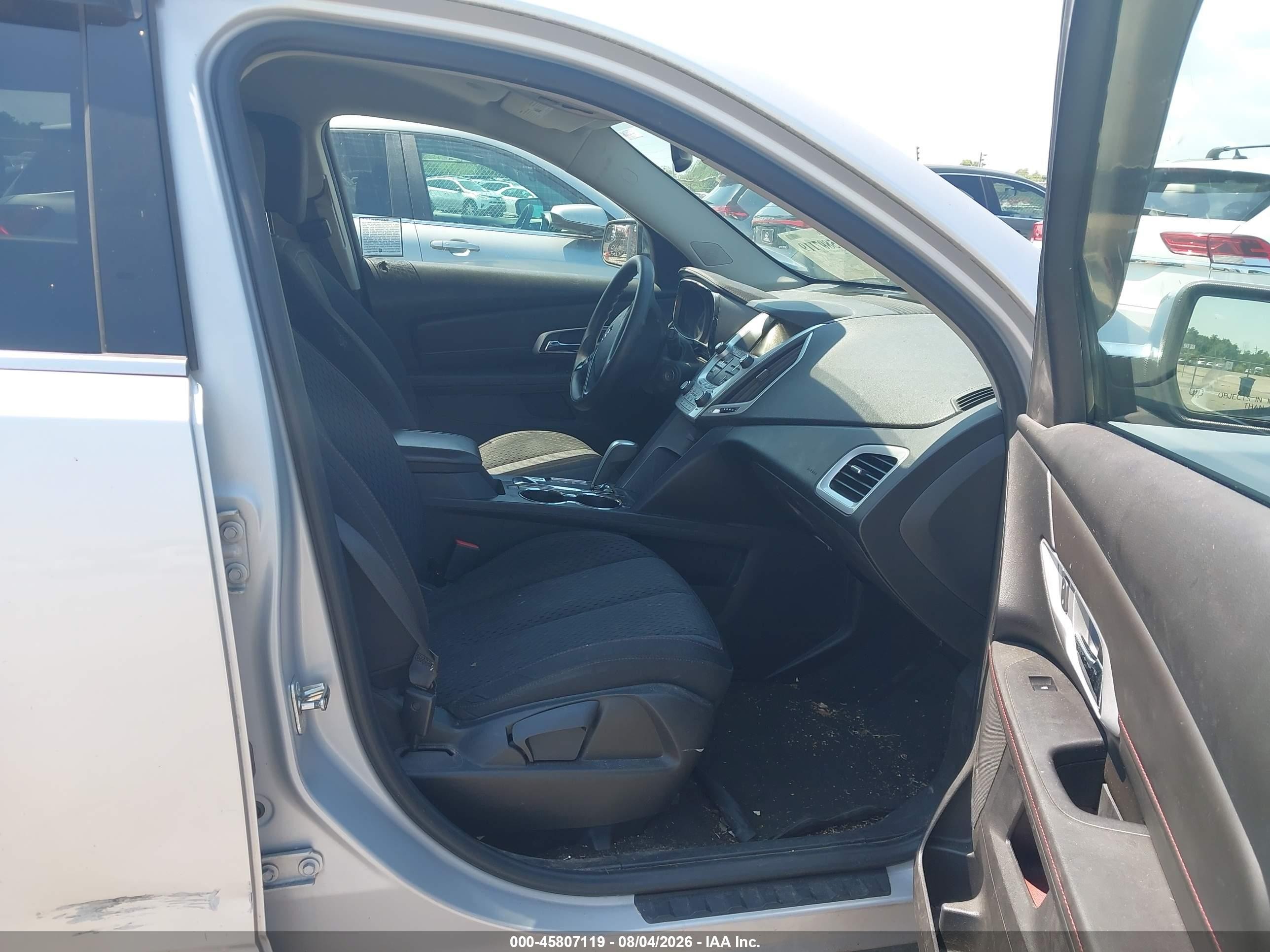 2013 Gmc Terrain Sle-1 Silver vin: 2GKALMEK1D6374857
