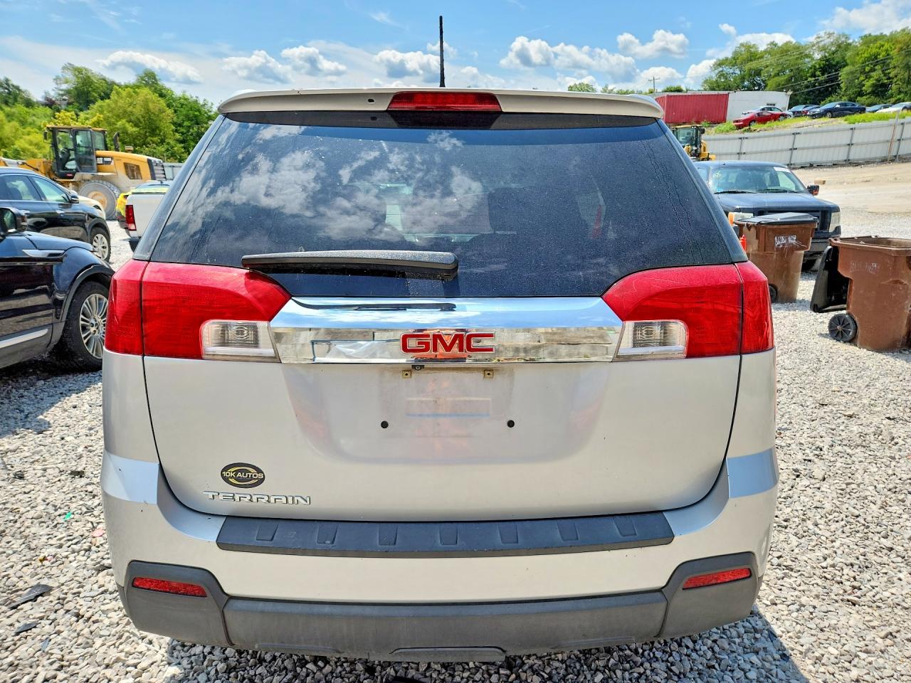 2013 Gmc Terrain Sle Silver vin: 2GKALMEK1D6375779