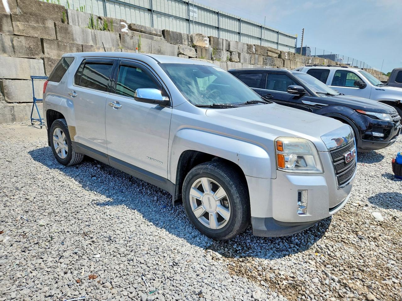 2013 Gmc Terrain Sle Silver vin: 2GKALMEK1D6375779