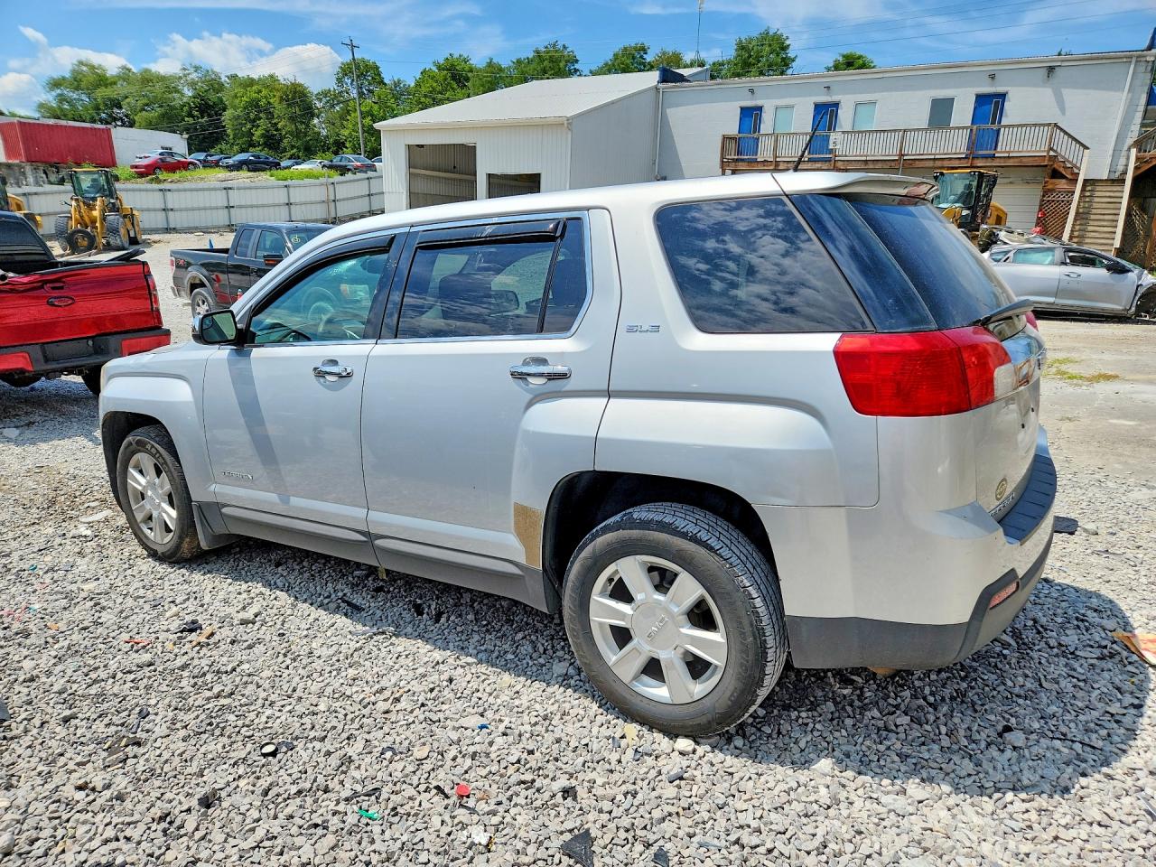 2013 Gmc Terrain Sle Silver vin: 2GKALMEK1D6375779