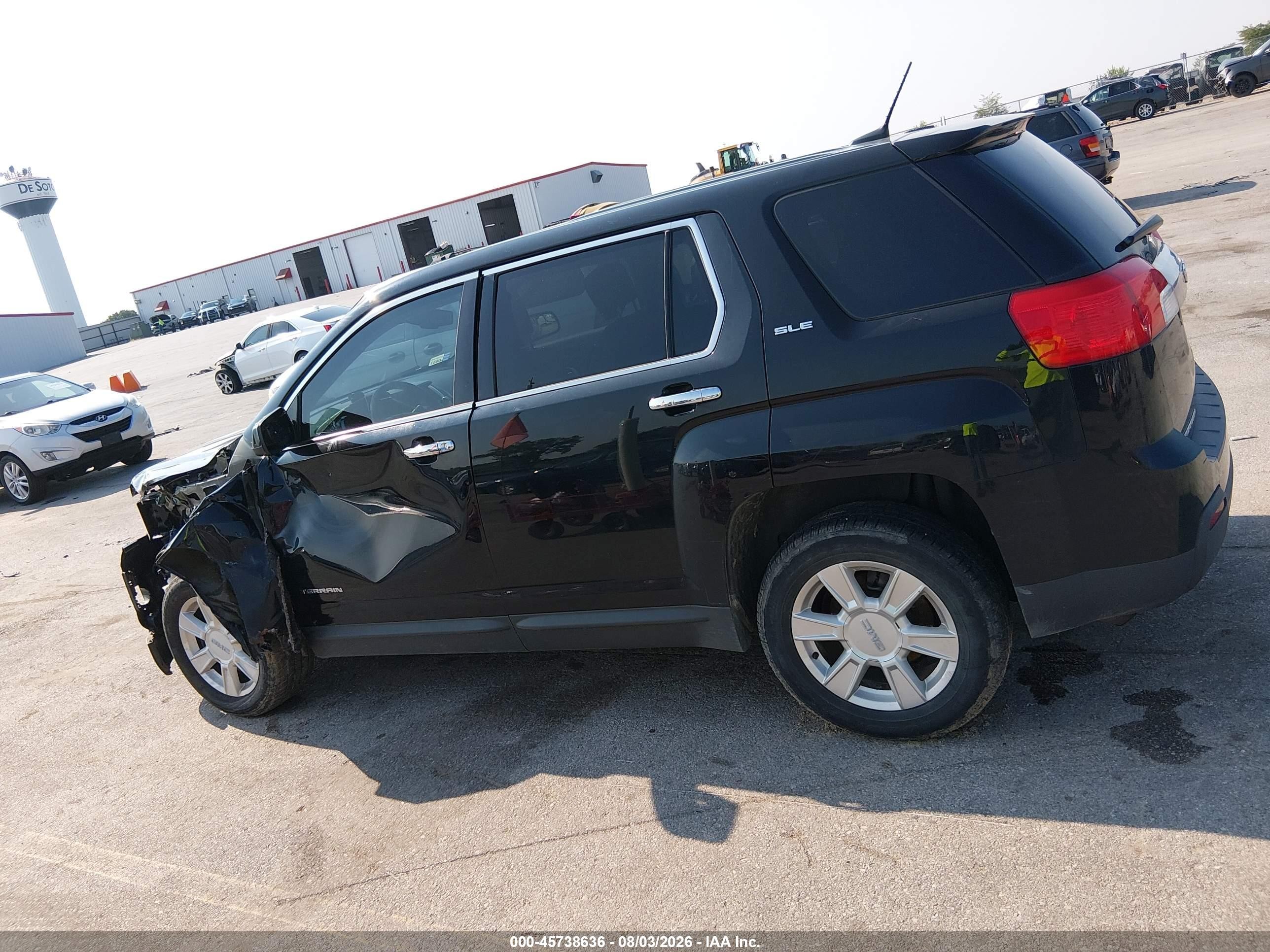 2013 Gmc Terrain Sle-1 Черный vin: 2GKALMEK1D6398267