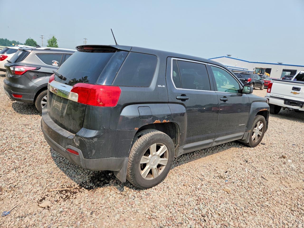 2014 Gmc Terrain Sle Gray vin: 2GKALMEK1E6155009