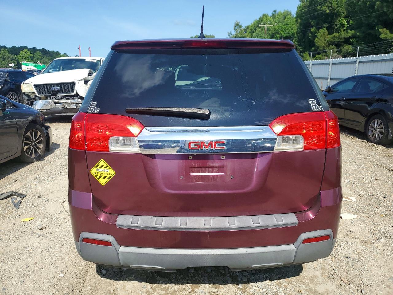 2014 Gmc Terrain Sle Purple vin: 2GKALMEK1E6166558