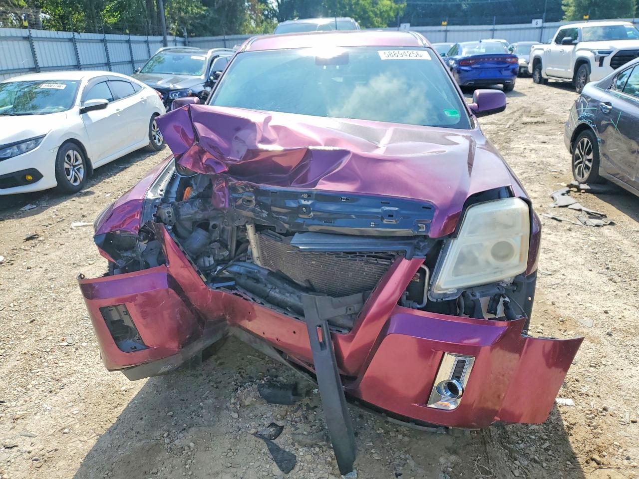 2014 Gmc Terrain Sle Purple vin: 2GKALMEK1E6166558