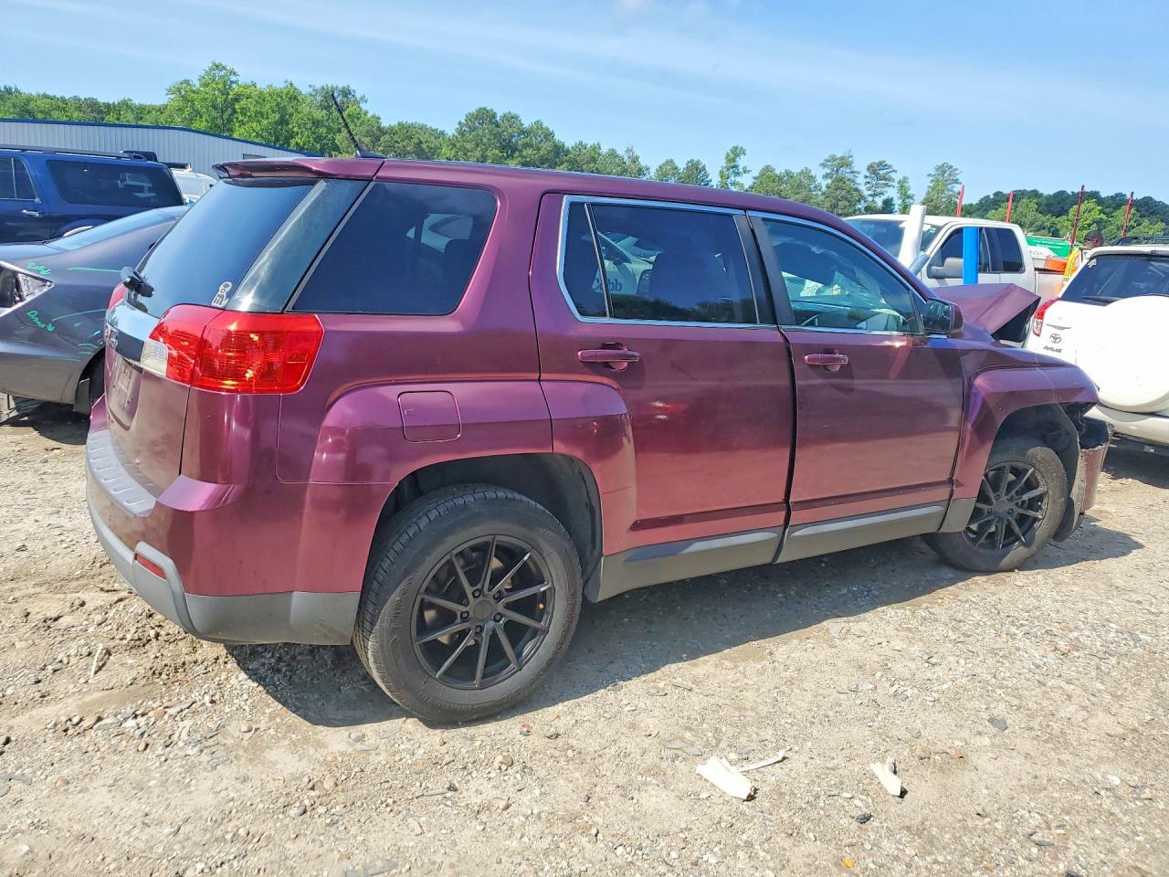 2014 Gmc Terrain Sle Purple vin: 2GKALMEK1E6166558