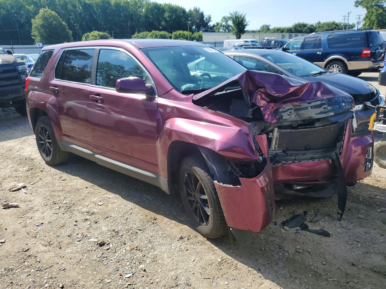 2014 Gmc Terrain Sle Purple vin: 2GKALMEK1E6166558