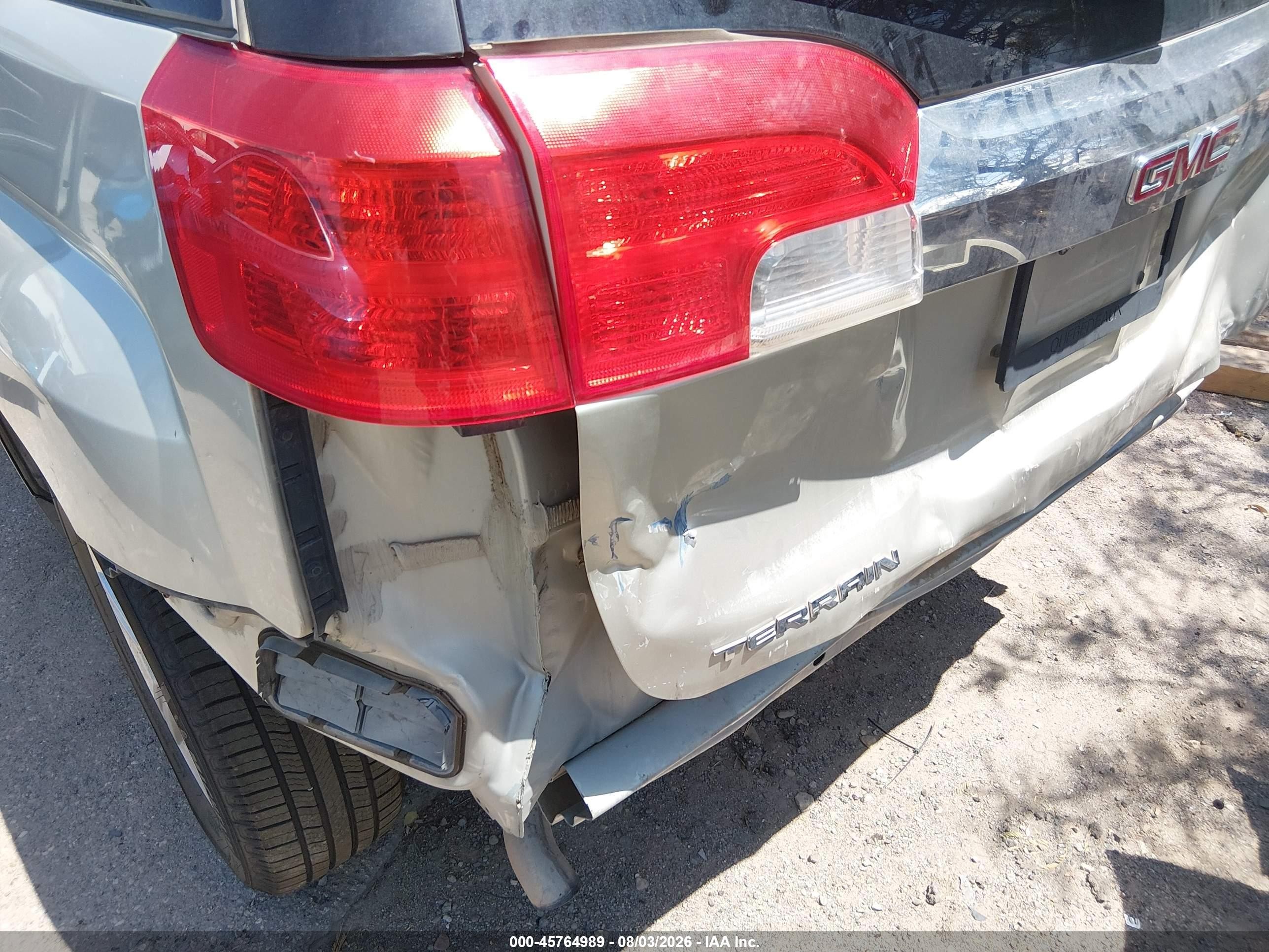 2014 Gmc Terrain Sle-1 Silver vin: 2GKALMEK1E6264764