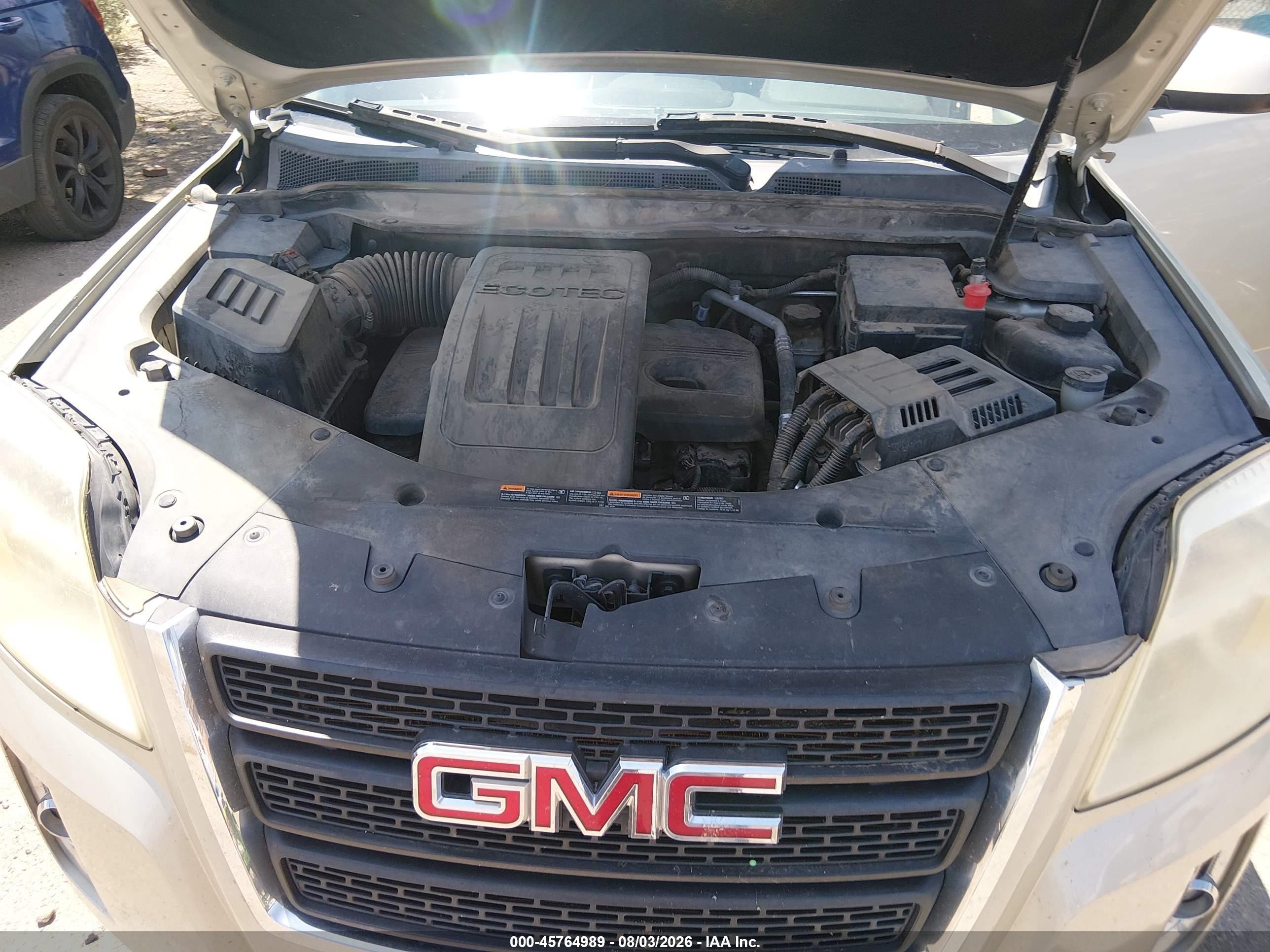2014 Gmc Terrain Sle-1 Silver vin: 2GKALMEK1E6264764