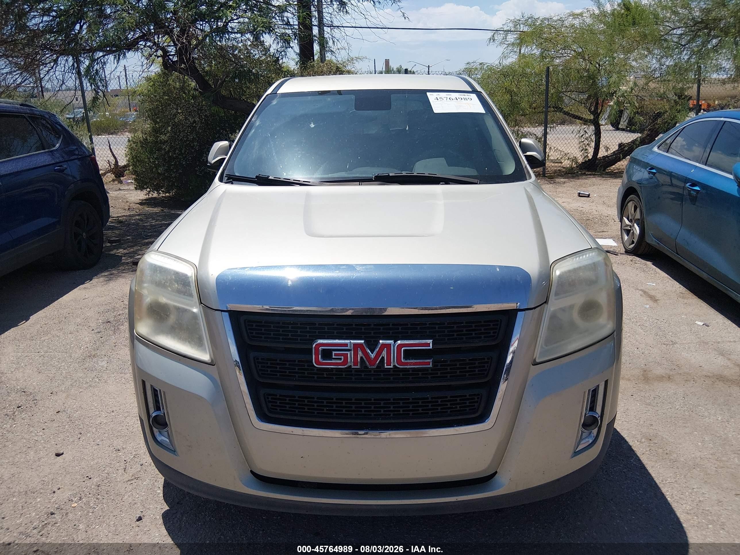 2014 Gmc Terrain Sle-1 Silver vin: 2GKALMEK1E6264764