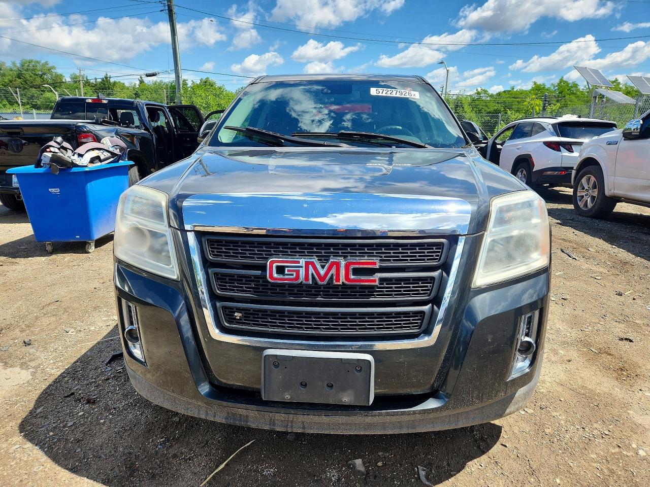 2014 Gmc Terrain Sle Charcoal vin: 2GKALMEK1E6344288