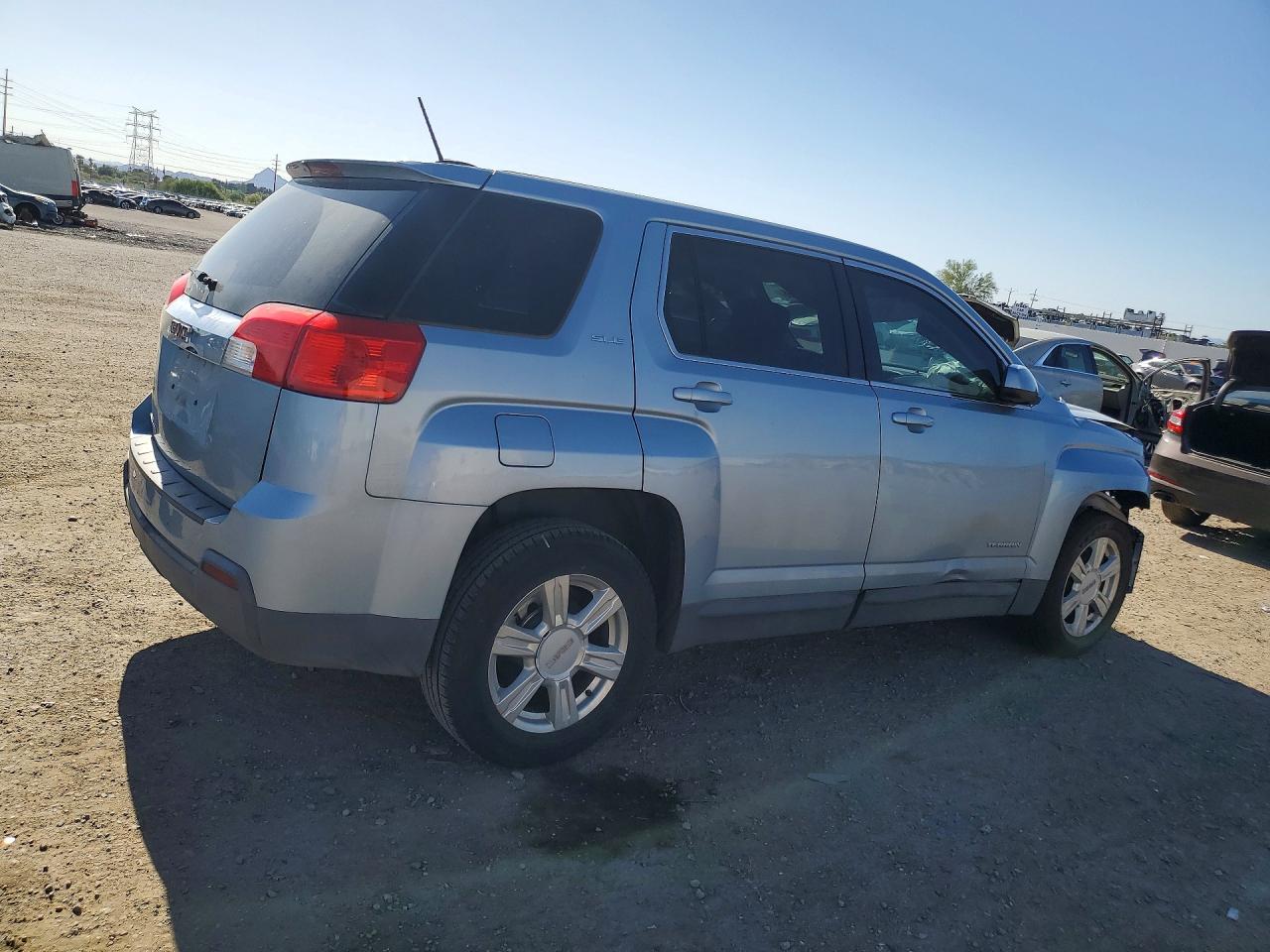 2015 Gmc Terrain Sle Turquoise vin: 2GKALMEK1F6118107