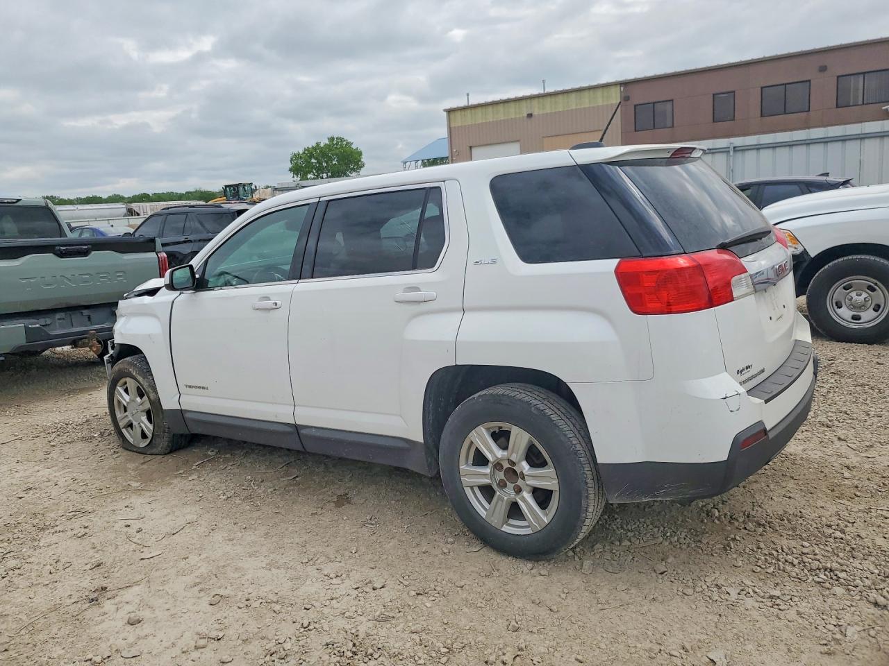2015 Gmc Terrain Sle White vin: 2GKALMEK1F6120245