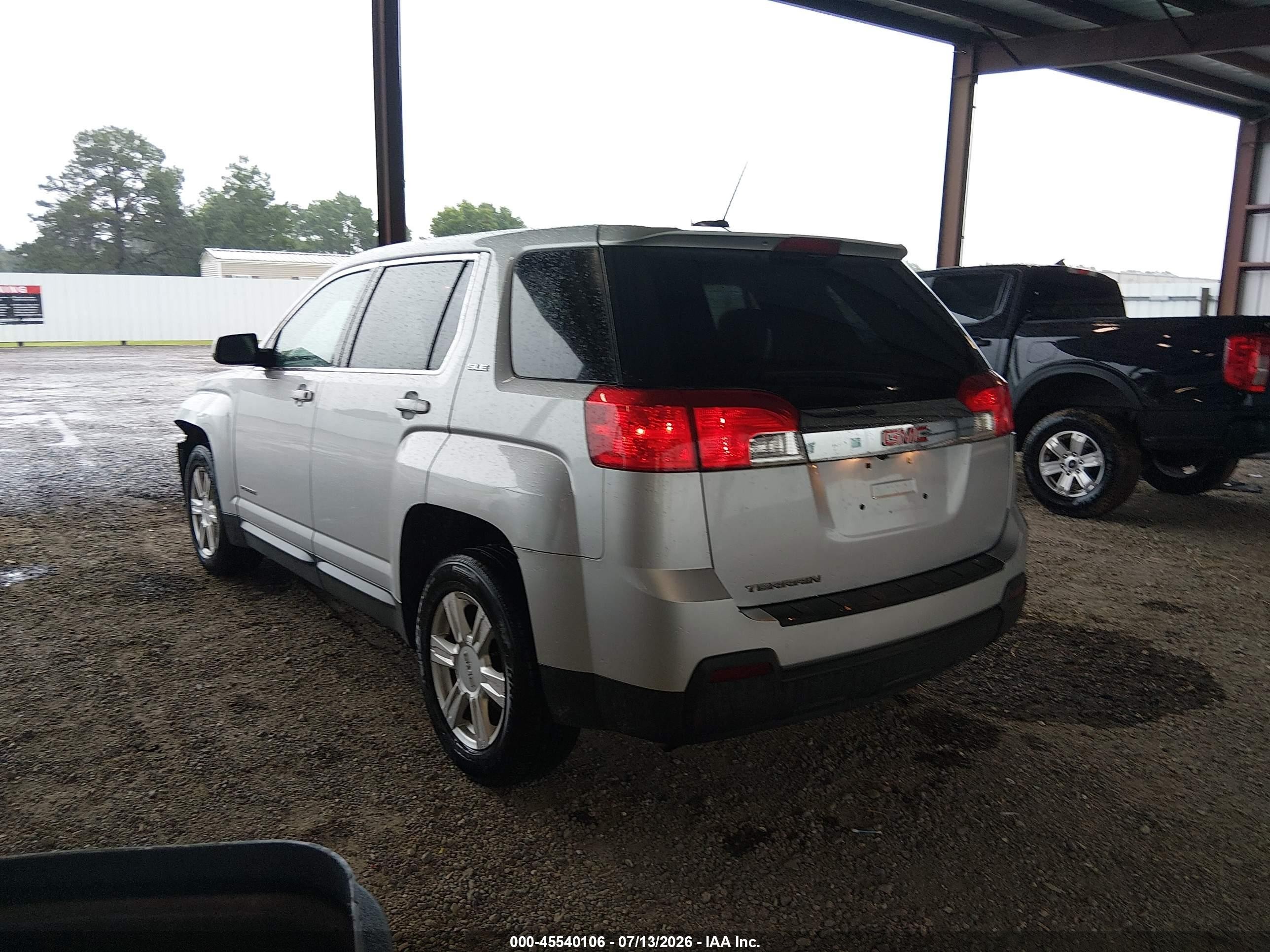 2015 Gmc Terrain Sle-1 Silver vin: 2GKALMEK1F6159966