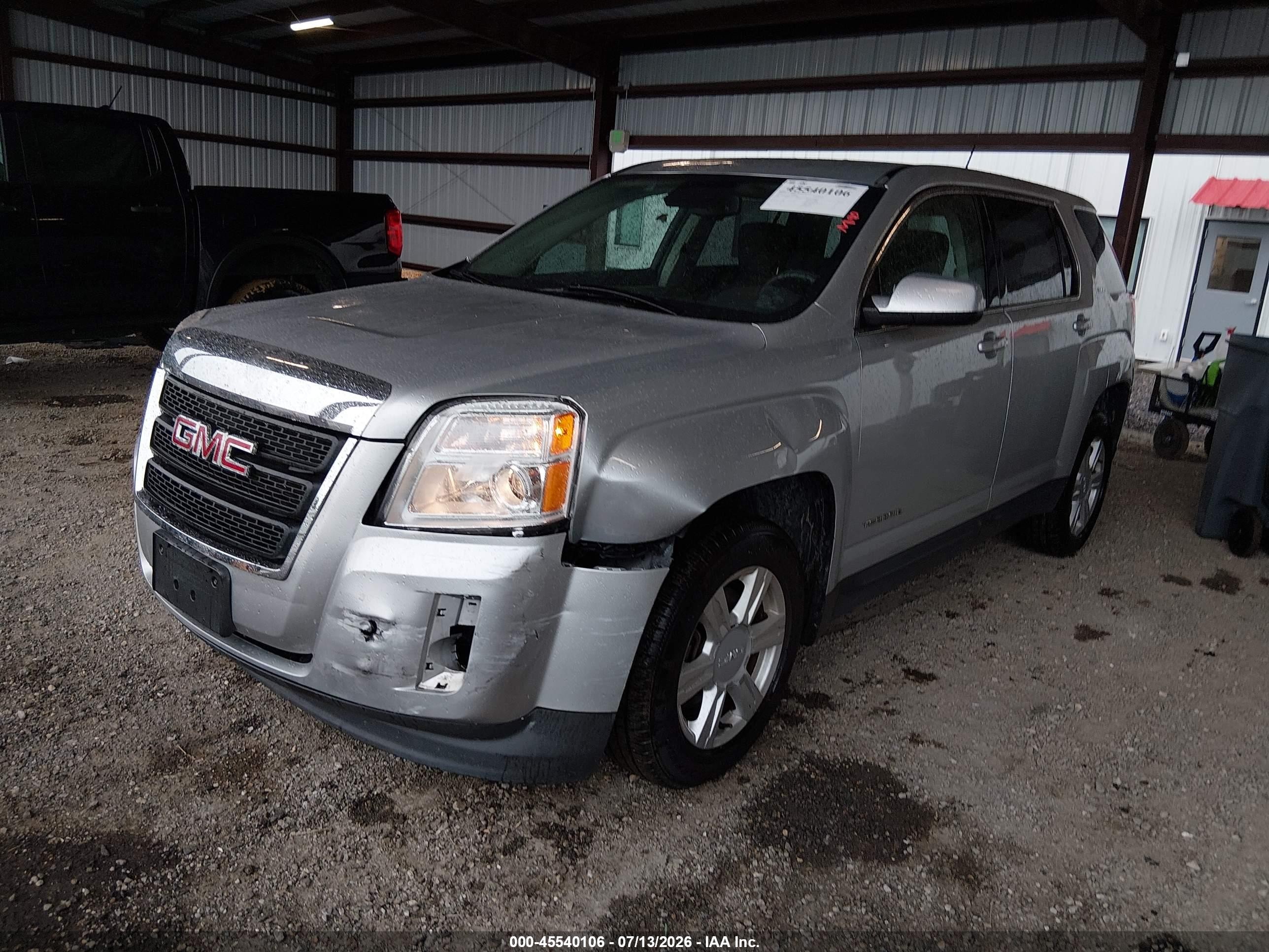 2015 Gmc Terrain Sle-1 Silver vin: 2GKALMEK1F6159966