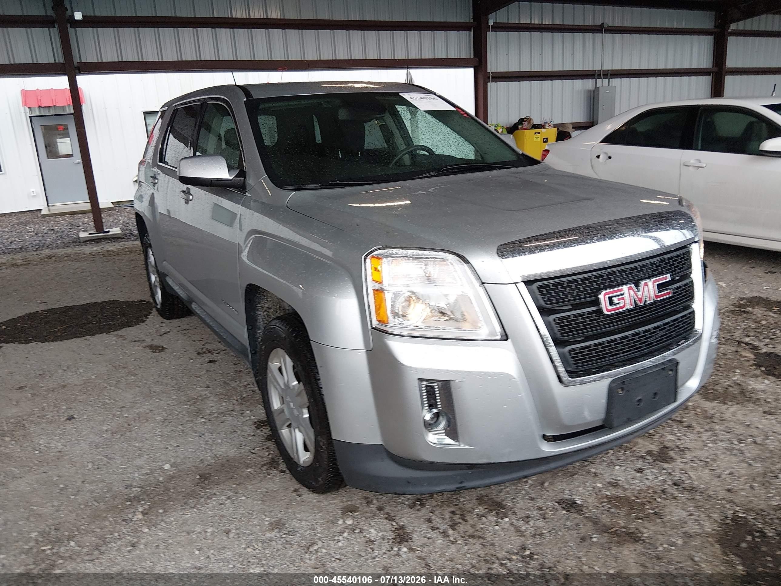2015 Gmc Terrain Sle-1 Silver vin: 2GKALMEK1F6159966