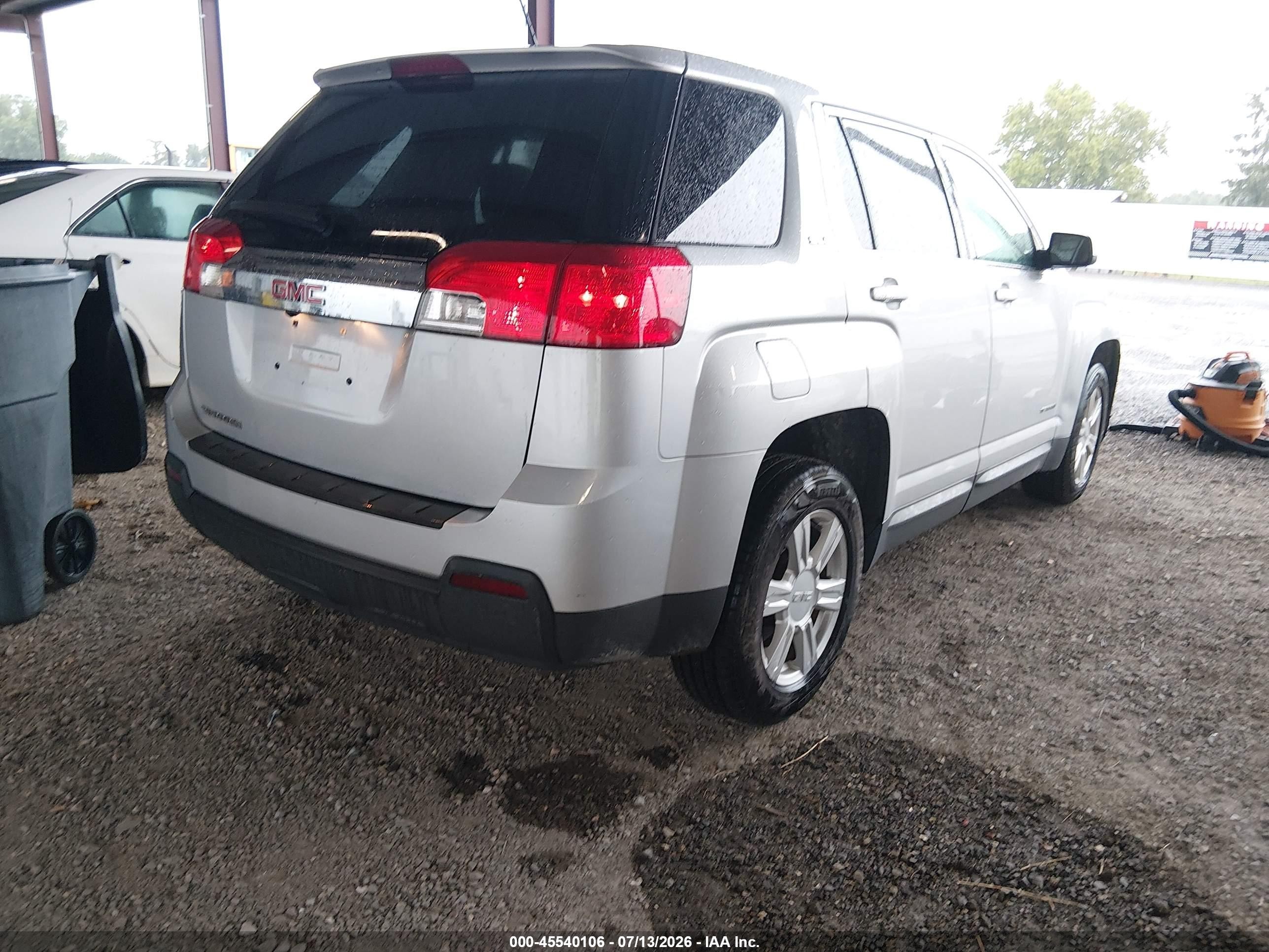 2015 Gmc Terrain Sle-1 Silver vin: 2GKALMEK1F6159966